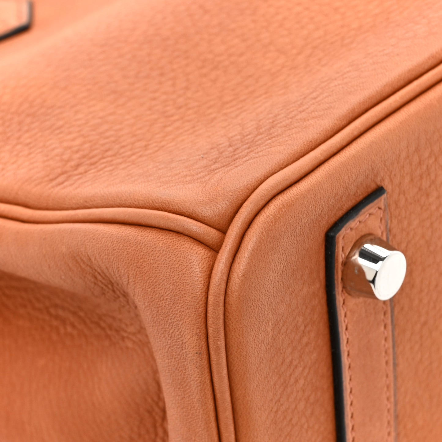 Taurillon Saddle Birkin 30 Cuivre