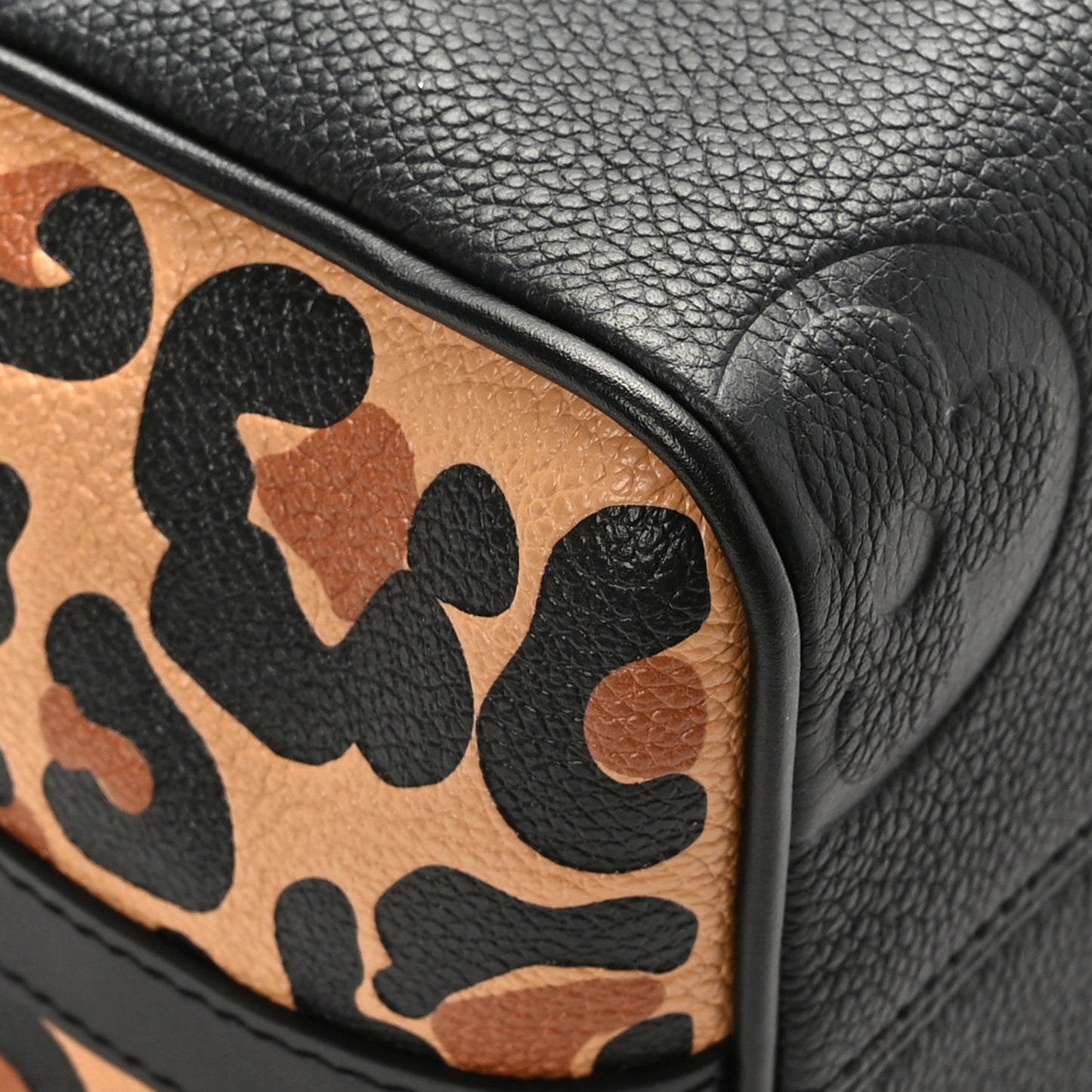 Empreinte Monogram Giant Wild At Heart Speedy Bandouliere 25 Black