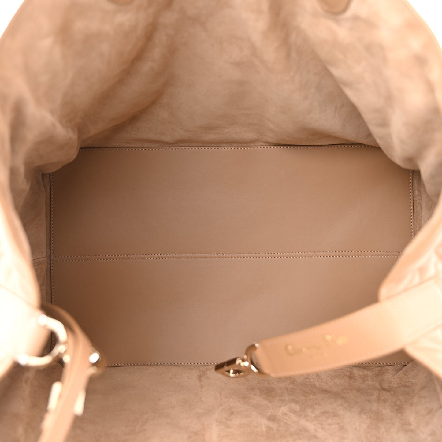 Calfskin Macrocannage Large Toujours Tan