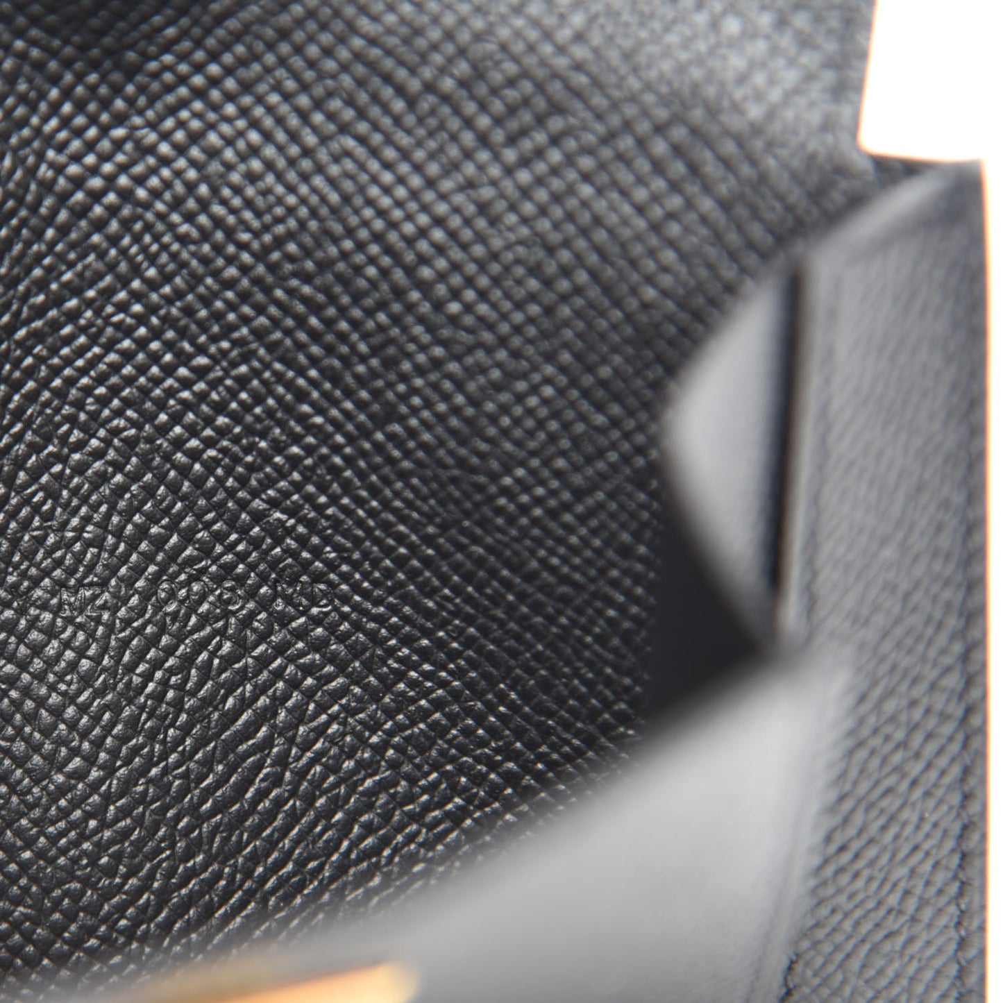 Epsom Kelly Pocket Compact Wallet Black