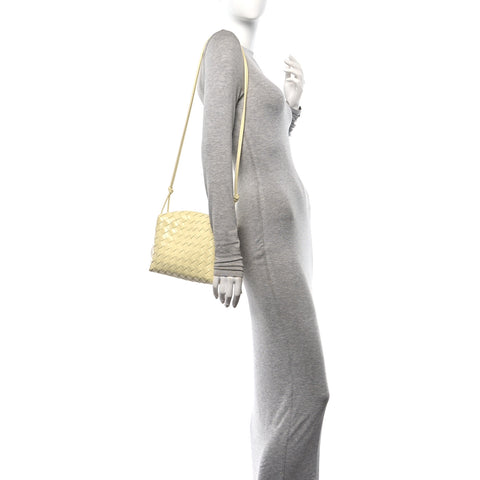 Nappa Intrecciato Small Loop Camera Bag Ice Cream