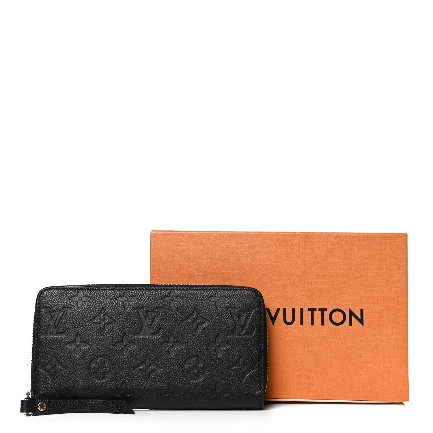 Louis Vuitton Empreinte Zippy Wallet Black 11 of 11