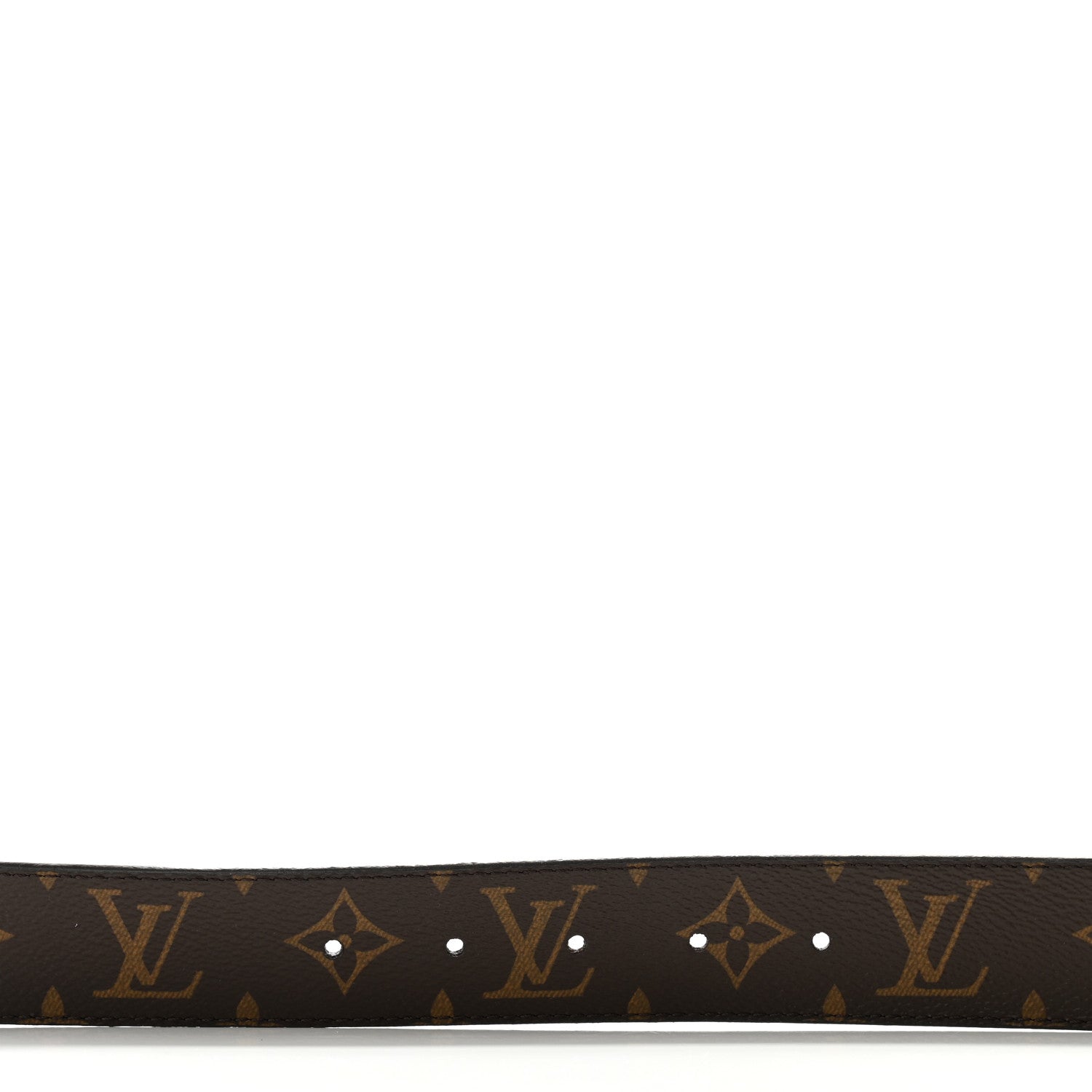 Louis Vuitton Calfskin Monogram 35mm LV Palm Springs Circle Reversible Belt 90 36 Black 4 of 8