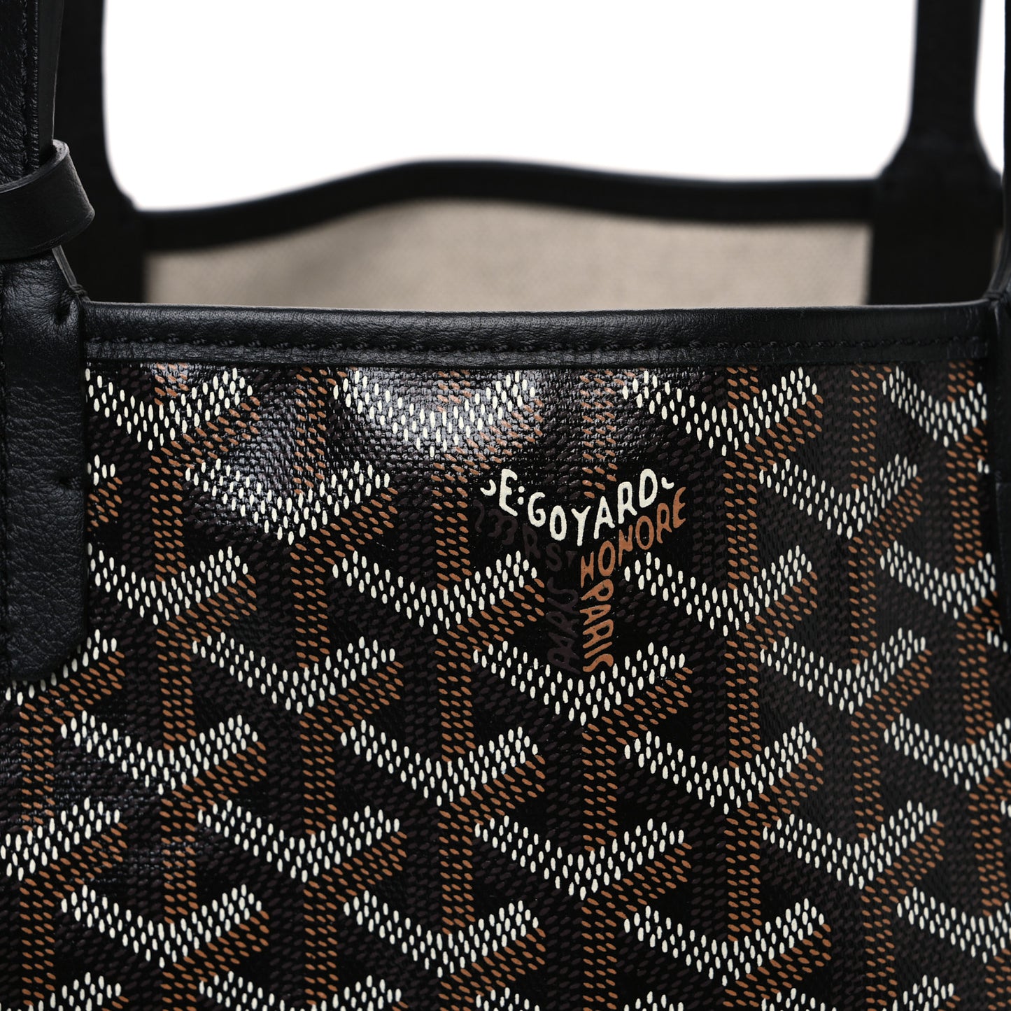 Goyardine Saint Louis PM Black