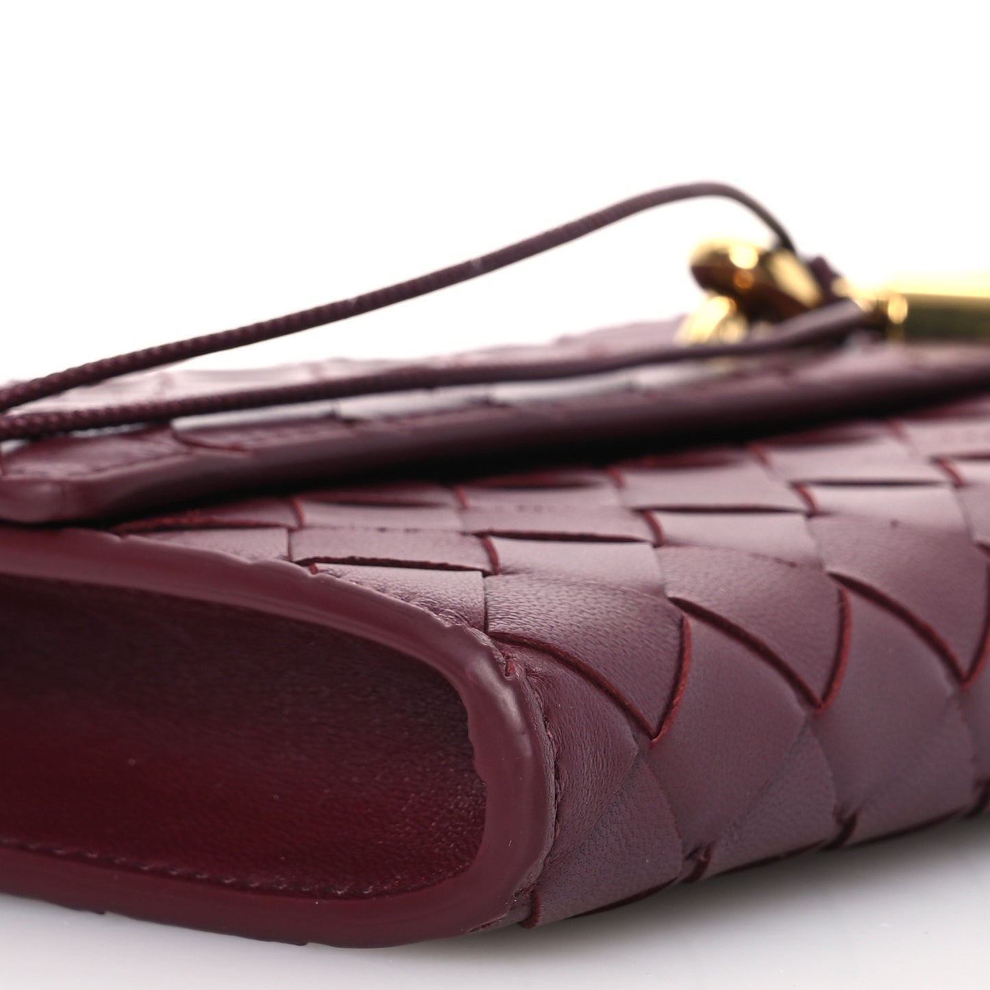 Nappa Intrecciato Long Andiamo Top Handle Clutch Barolo