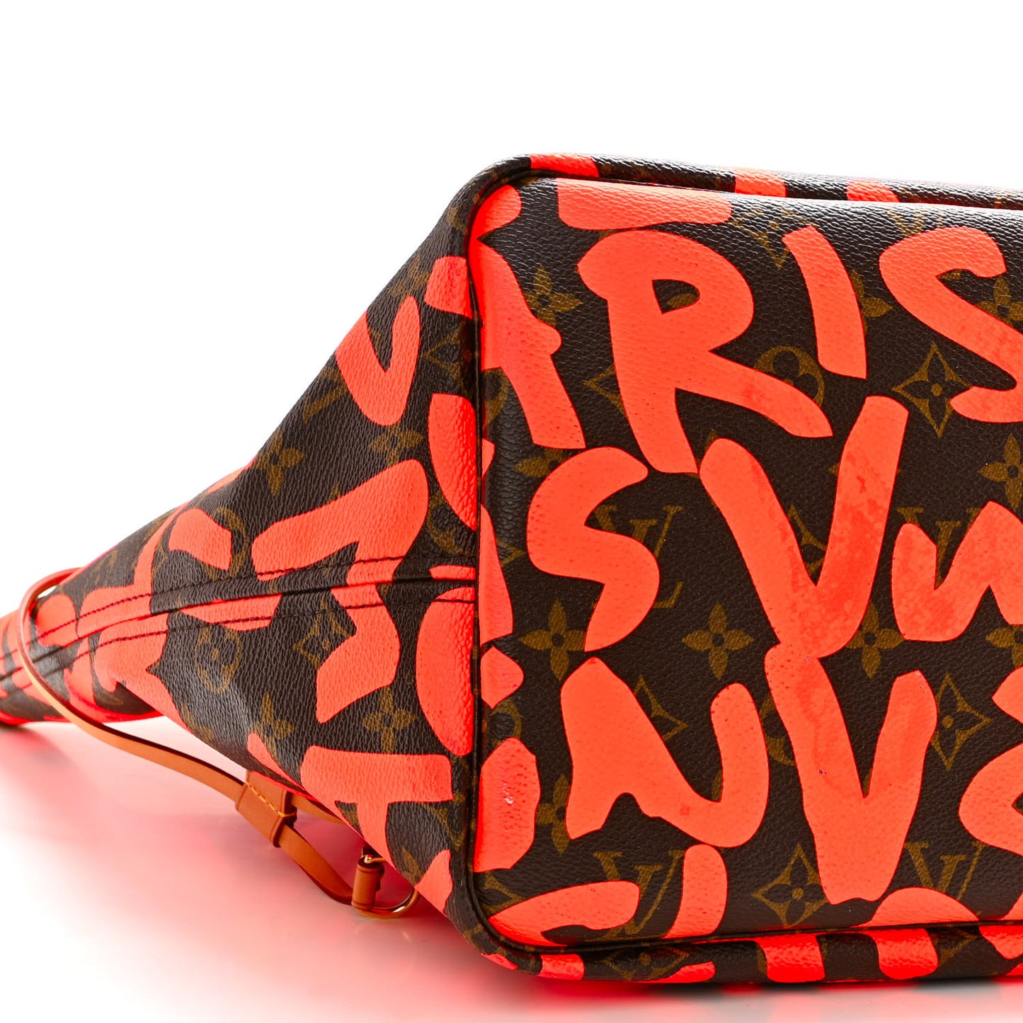 Monogram Graffiti Neverfull GM Orange