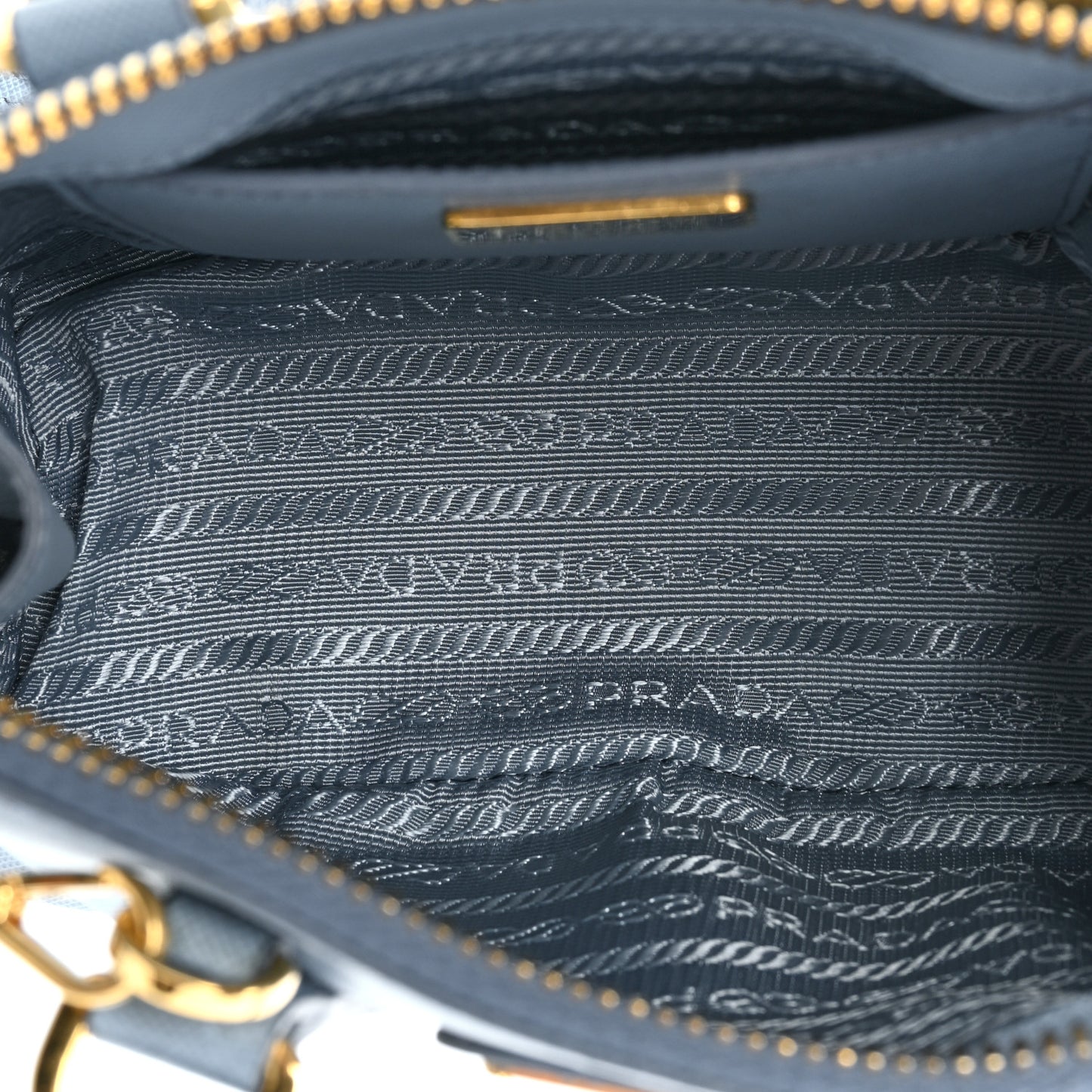 Saffiano Lux Mini Promenade Tote Astrale