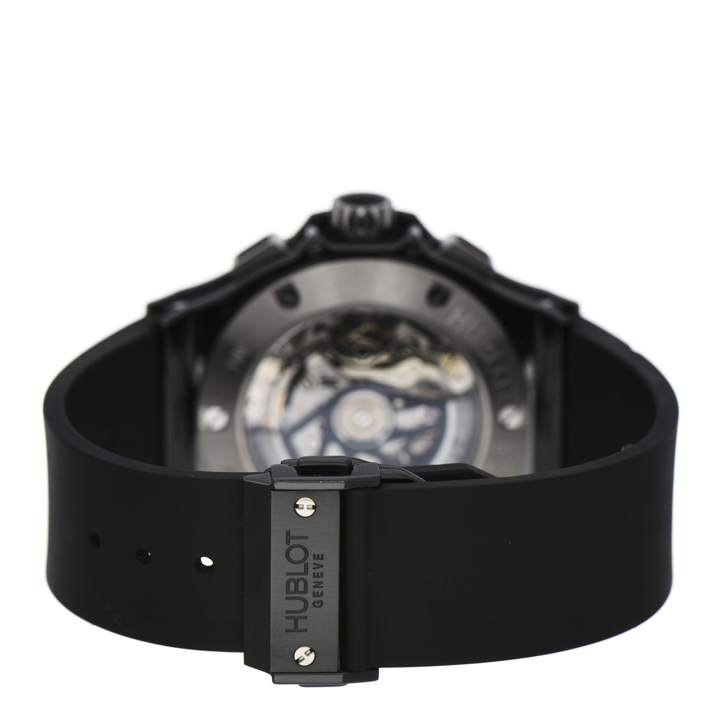 Ceramic Tungsten Rubber 44mm Big Bang Ice Bang Chronograph Automatic Watch Black 301.CK.1140.RX