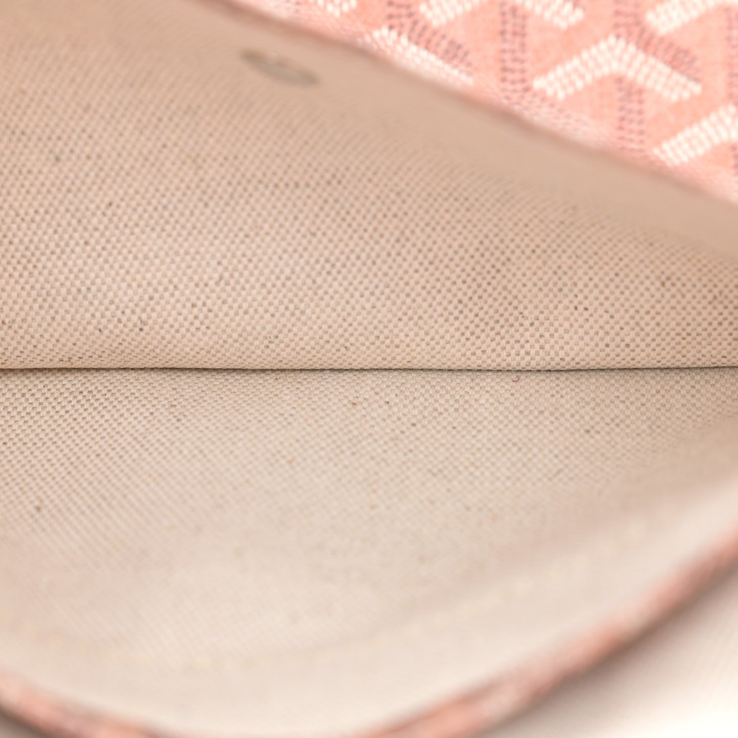 Iridescent Goyardine Saint Louis PM Pearly Coral