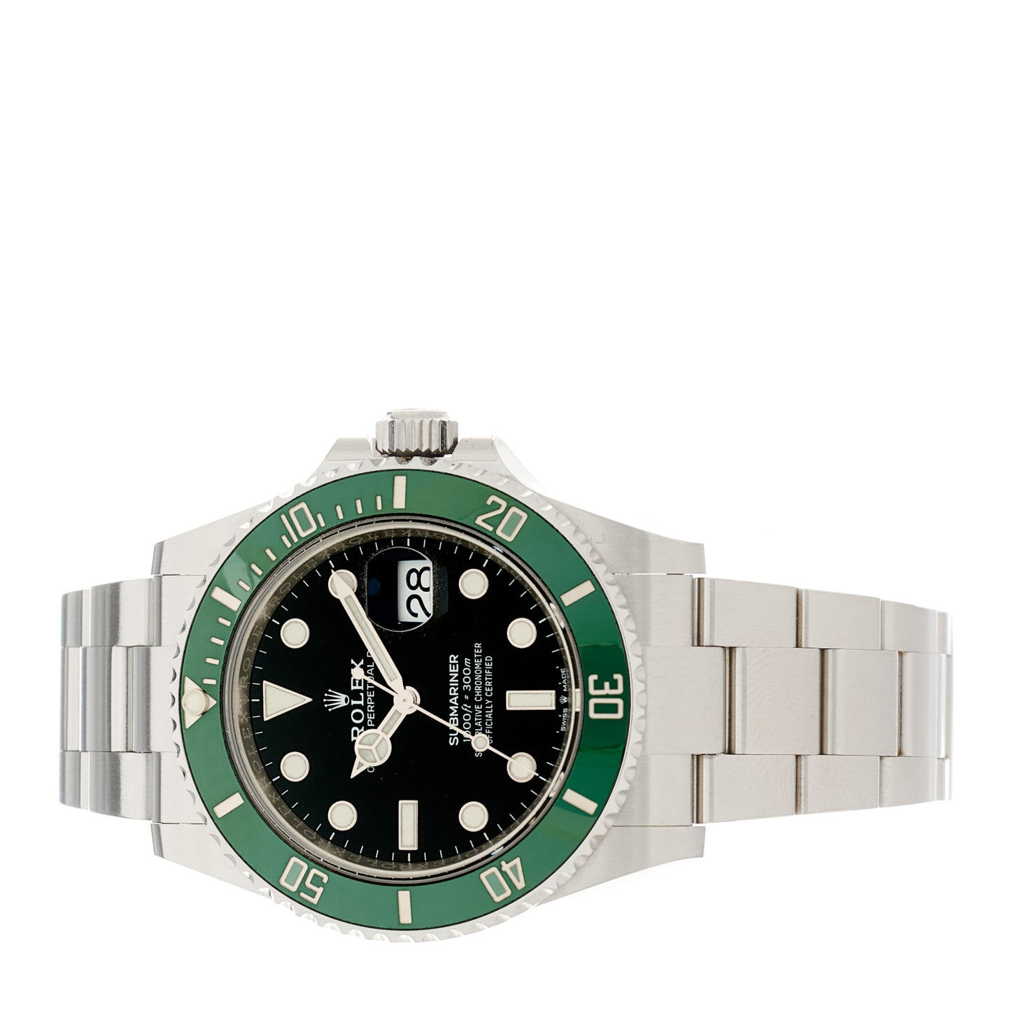 Stainless Steel 41mm Oyster Perpetual Submariner Date Starbucks Watch Black 126610LV
