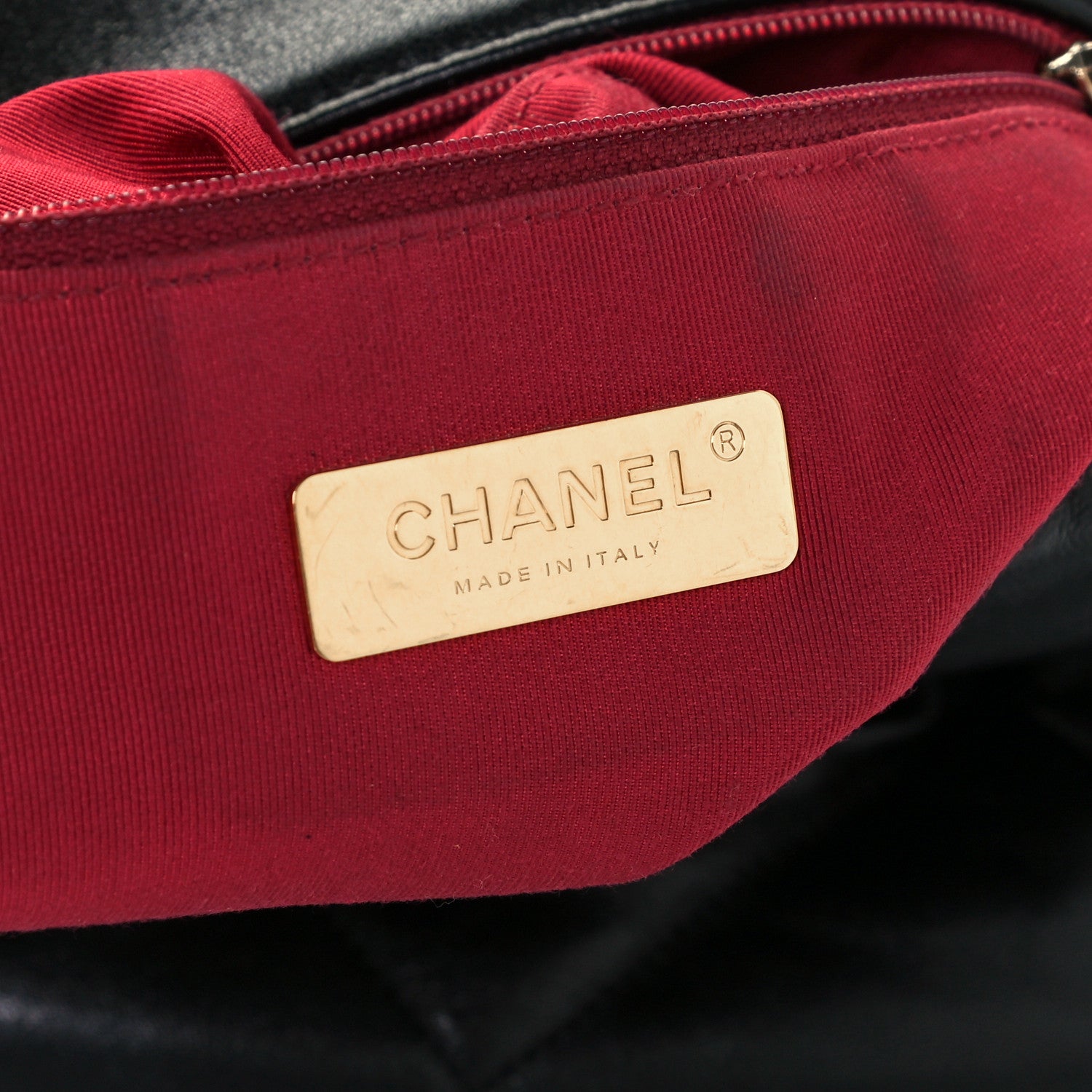 Chanel Lambskin Quilted Large Chanel 19 Flap Black 6 of 10