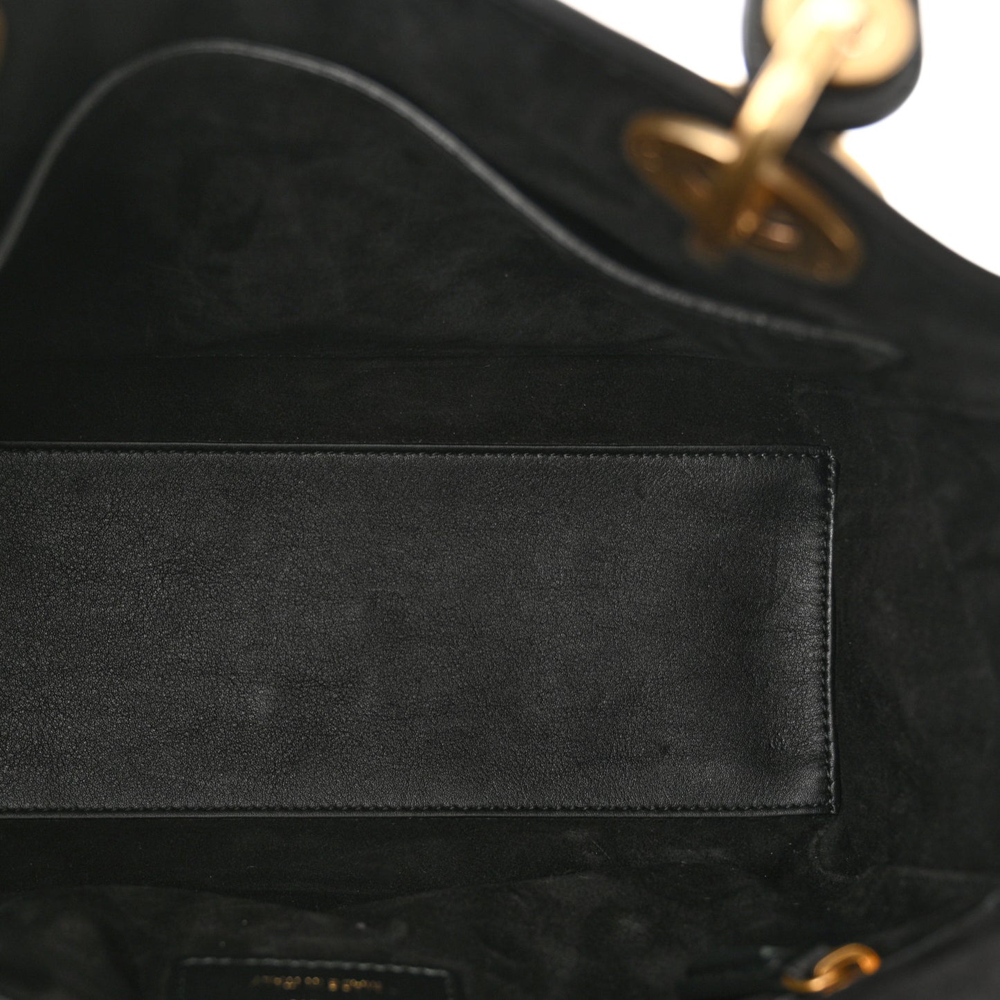 Calfskin Hand Painted Swords Medium Lady Dior Black