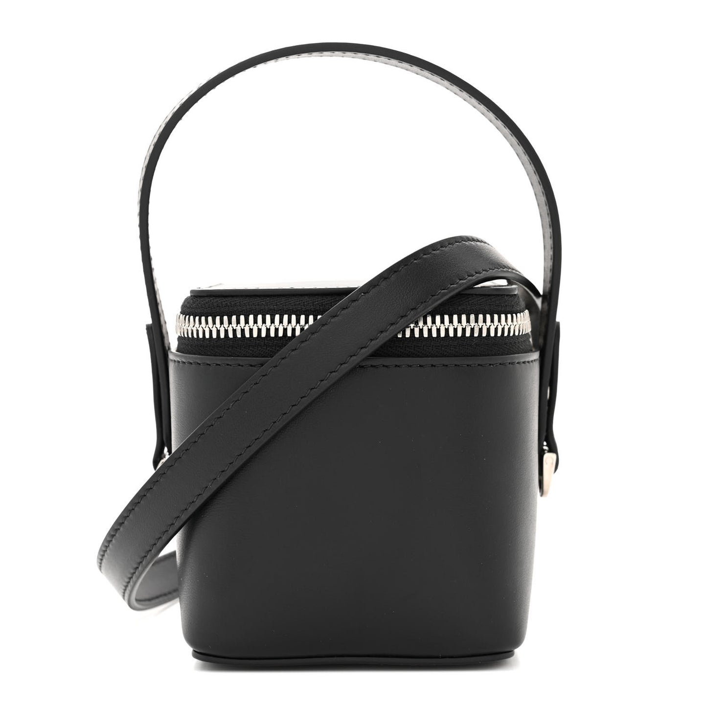Calfskin Micro Vanity Bag Black