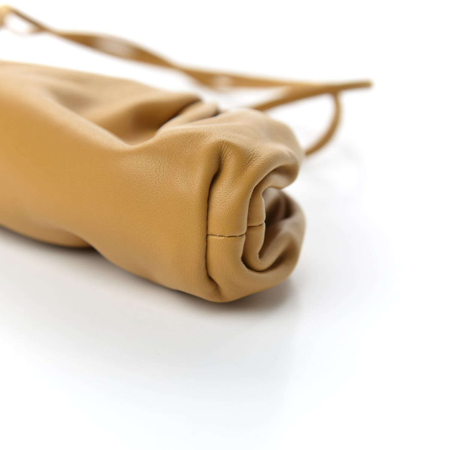 Bottega Veneta Butter Calfskin Coin Purse Caramel 9 of 10