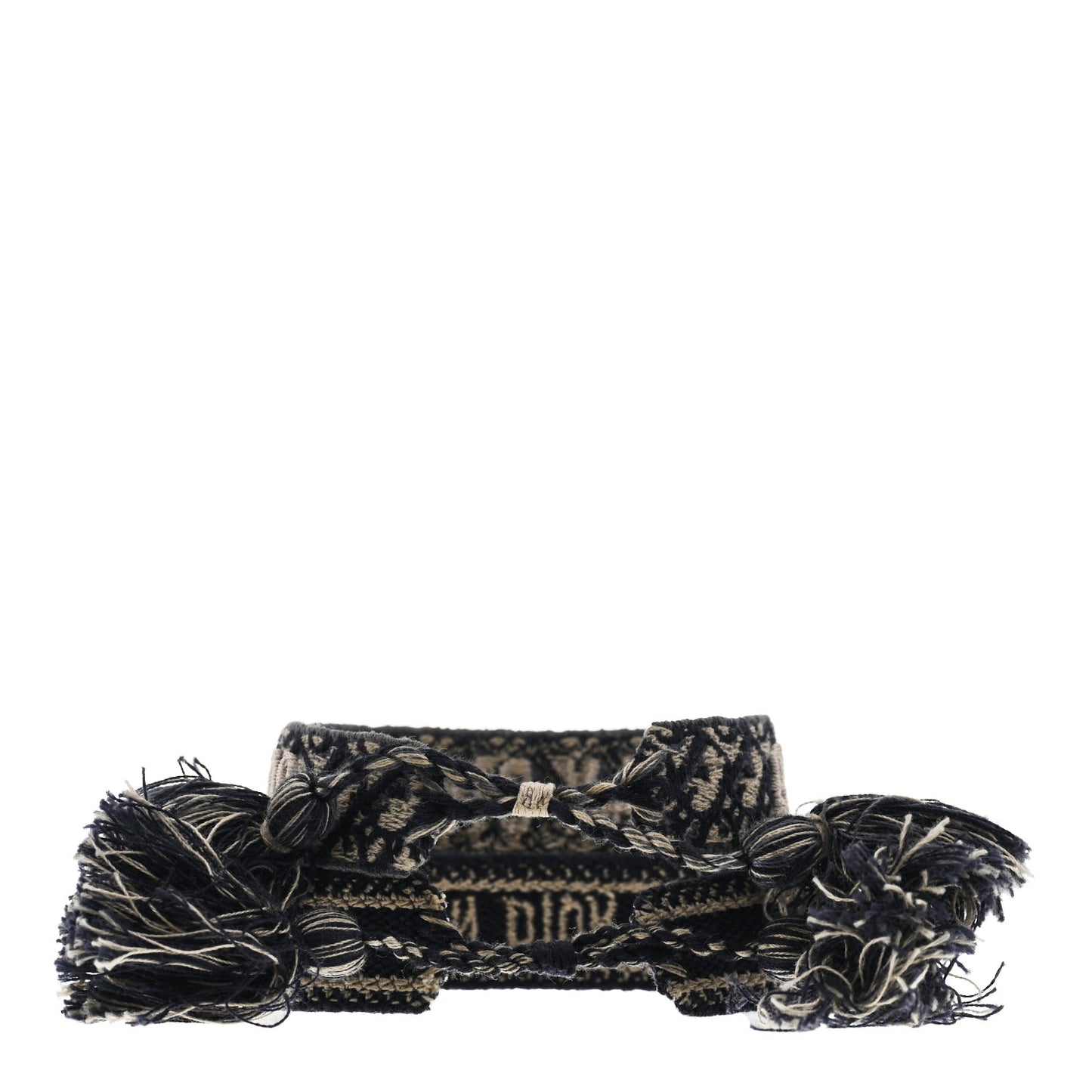 Woven Cotton J'Adior Friendship Bracelet Set Navy