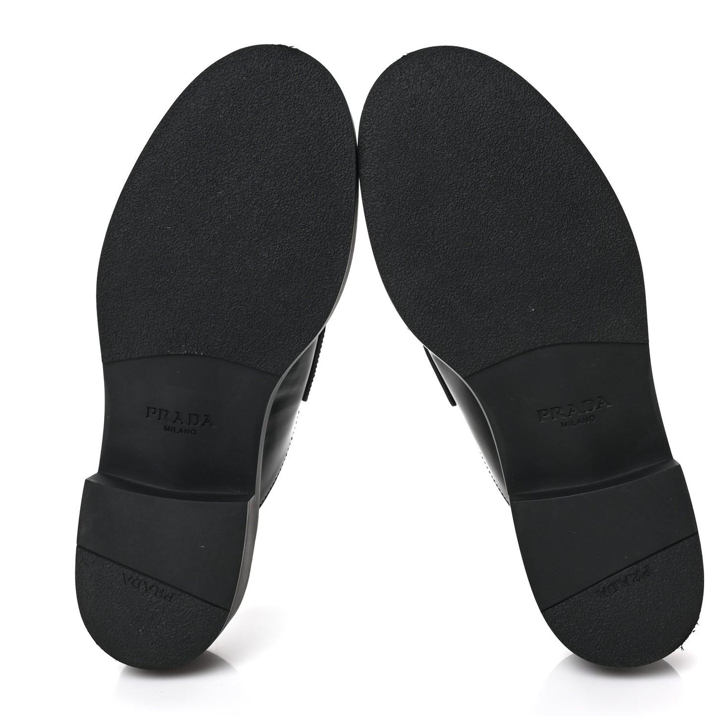 Spazzolato Metal Triangle Logo 40mm Loafer Mules 36.5 Black