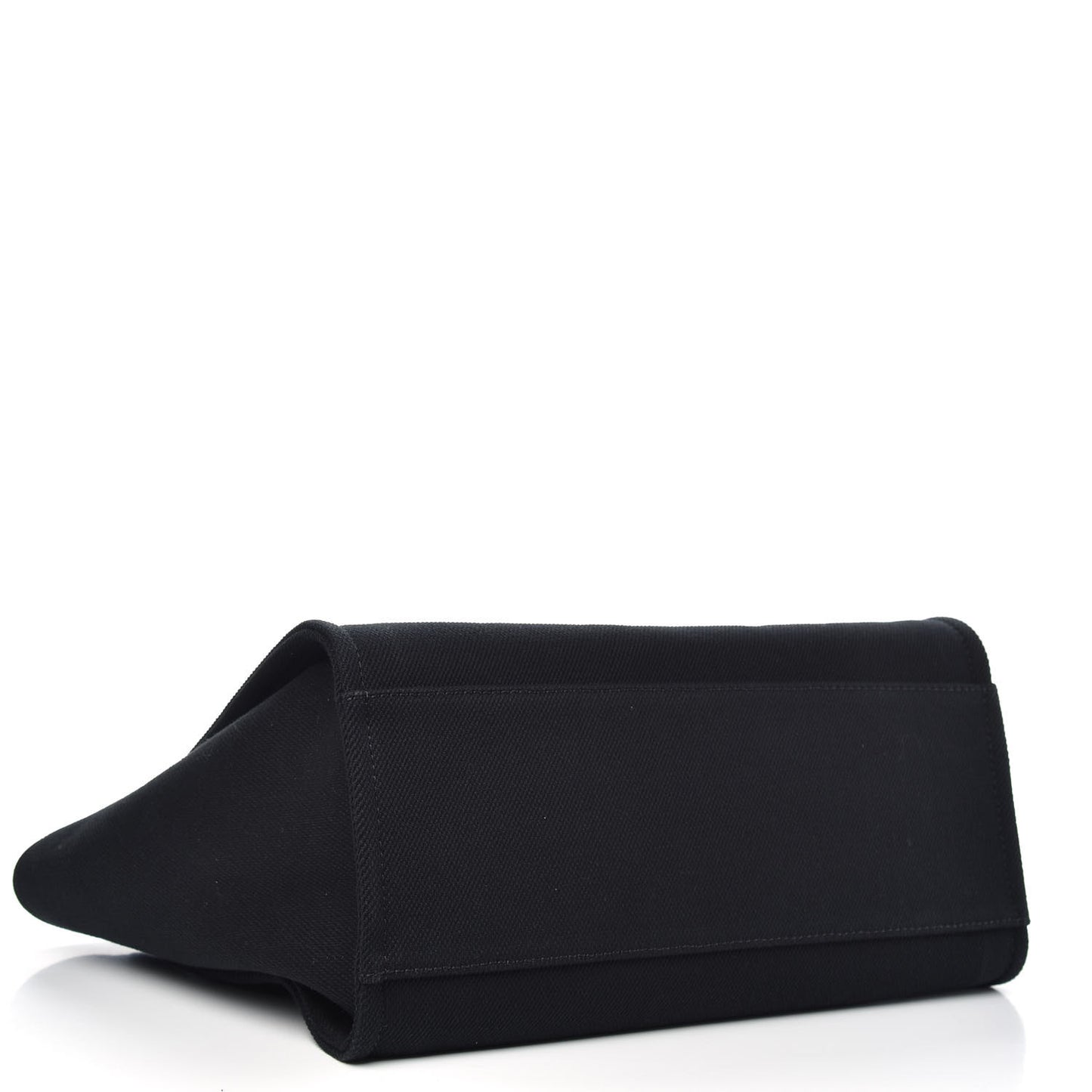 Canvas Pearl Medium Deauville Tote Black