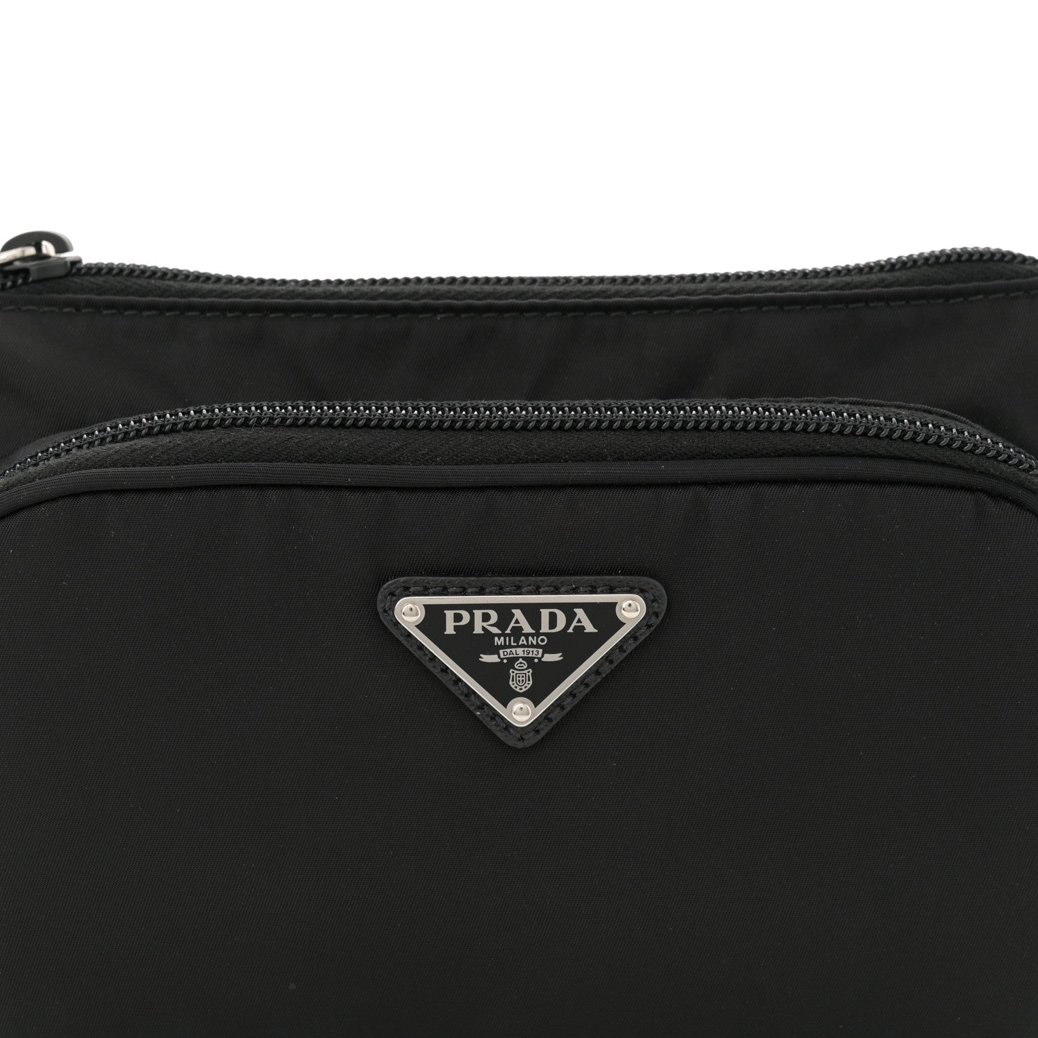 Prada Re-Nylon Saffiano Belt Bag Black 8 of 10
