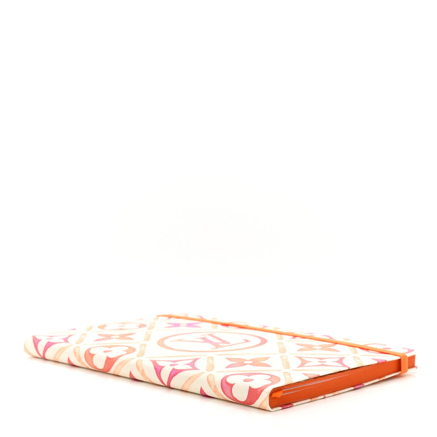 Monogram Watercolor Aquarelle Notebook White