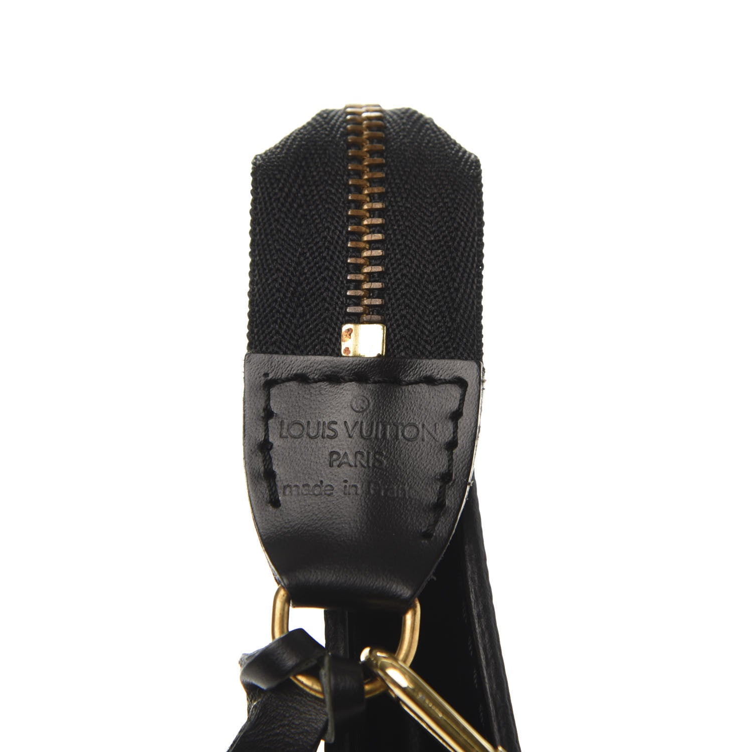 Louis Vuitton Epi Pochette Accessories 24 Black 11 of 12