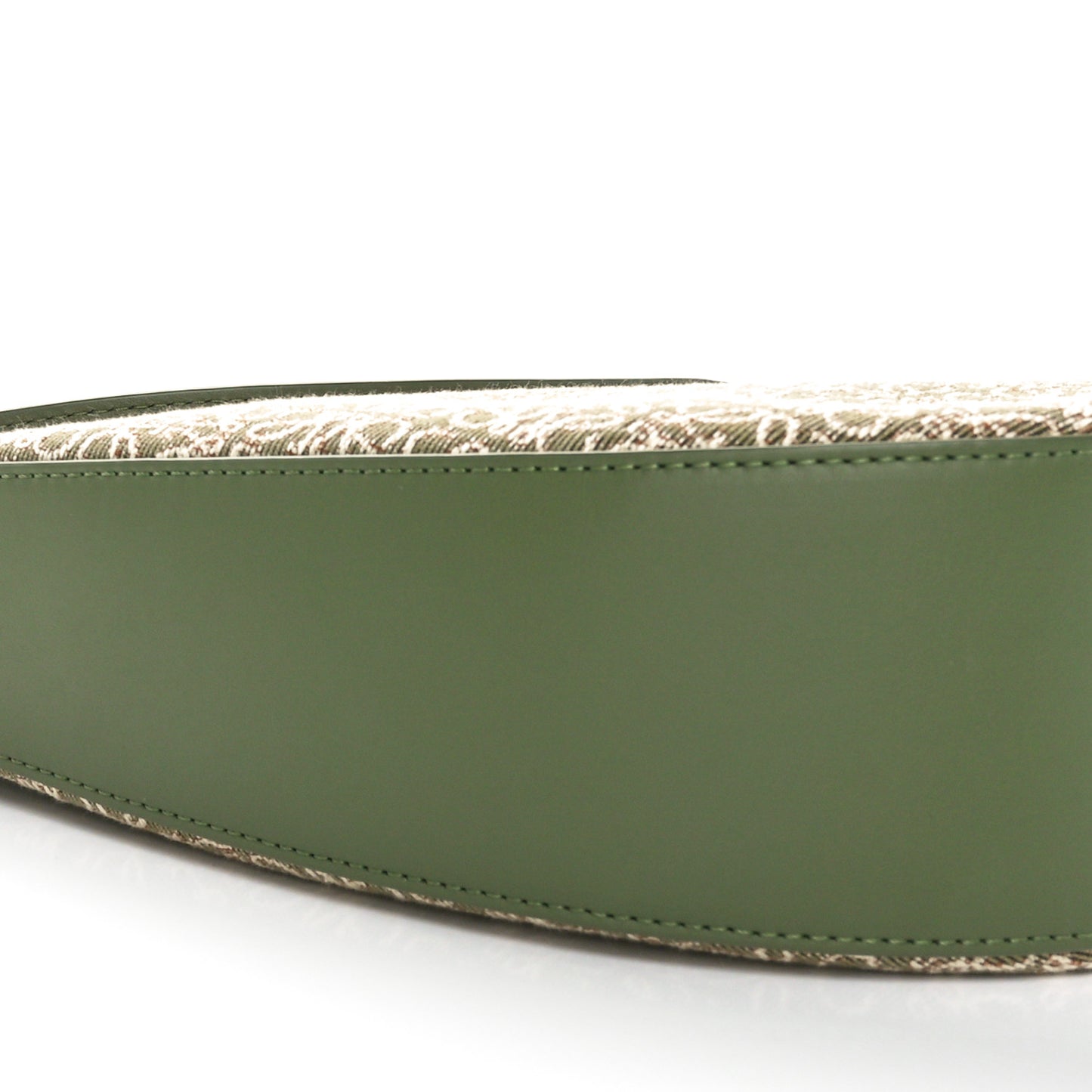 Jacquard Anagram Calfskin Luna Bag Avocado