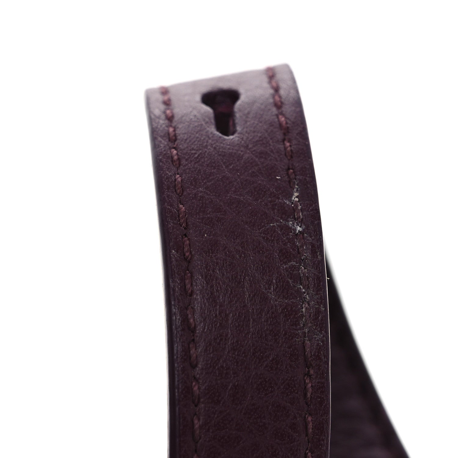 Loro Piana Grained Calfskin L19 Extra Pocket Pouch Azuki Beans 12 of 12