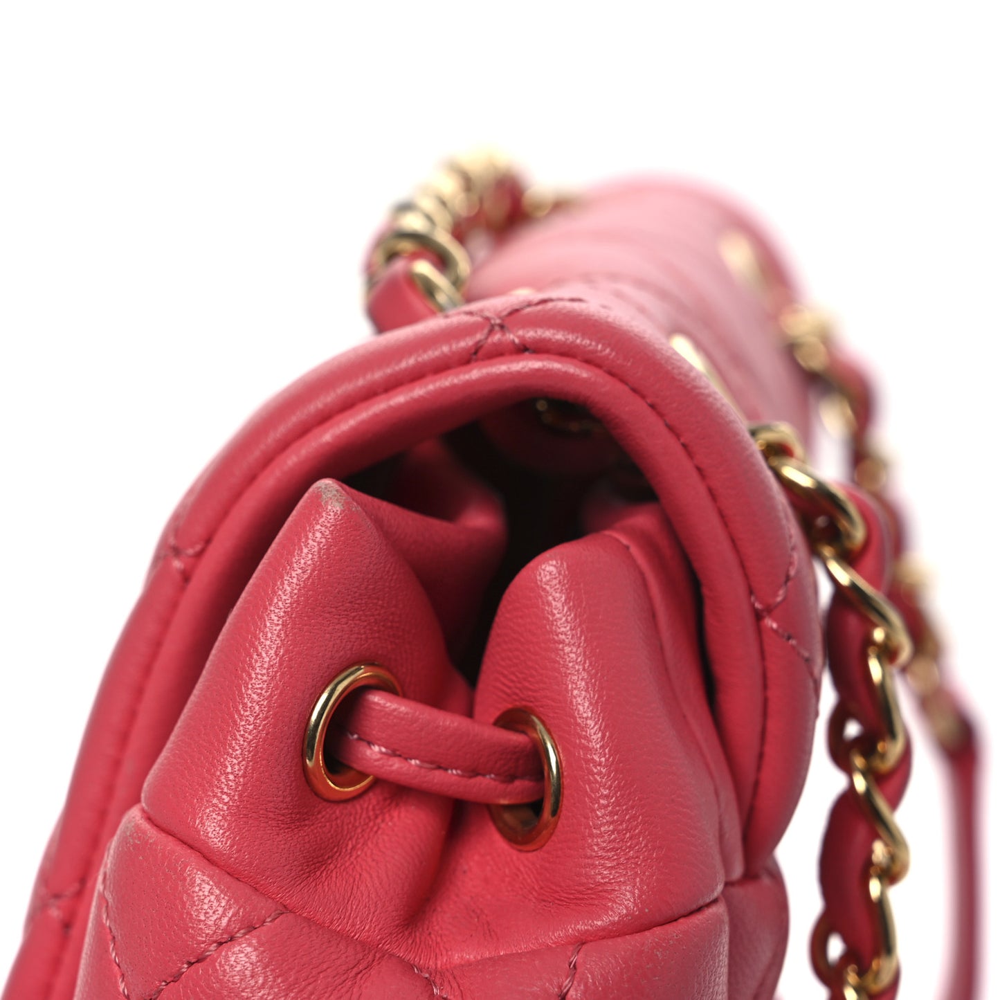 Lambskin Quilted Mini Urban Spirit Backpack Pink