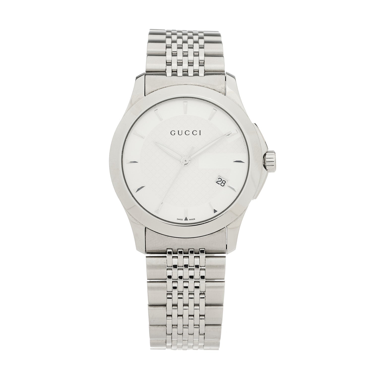 Gucci Stainless Steel 38mm G-Timeless Quartz Watch 1815852