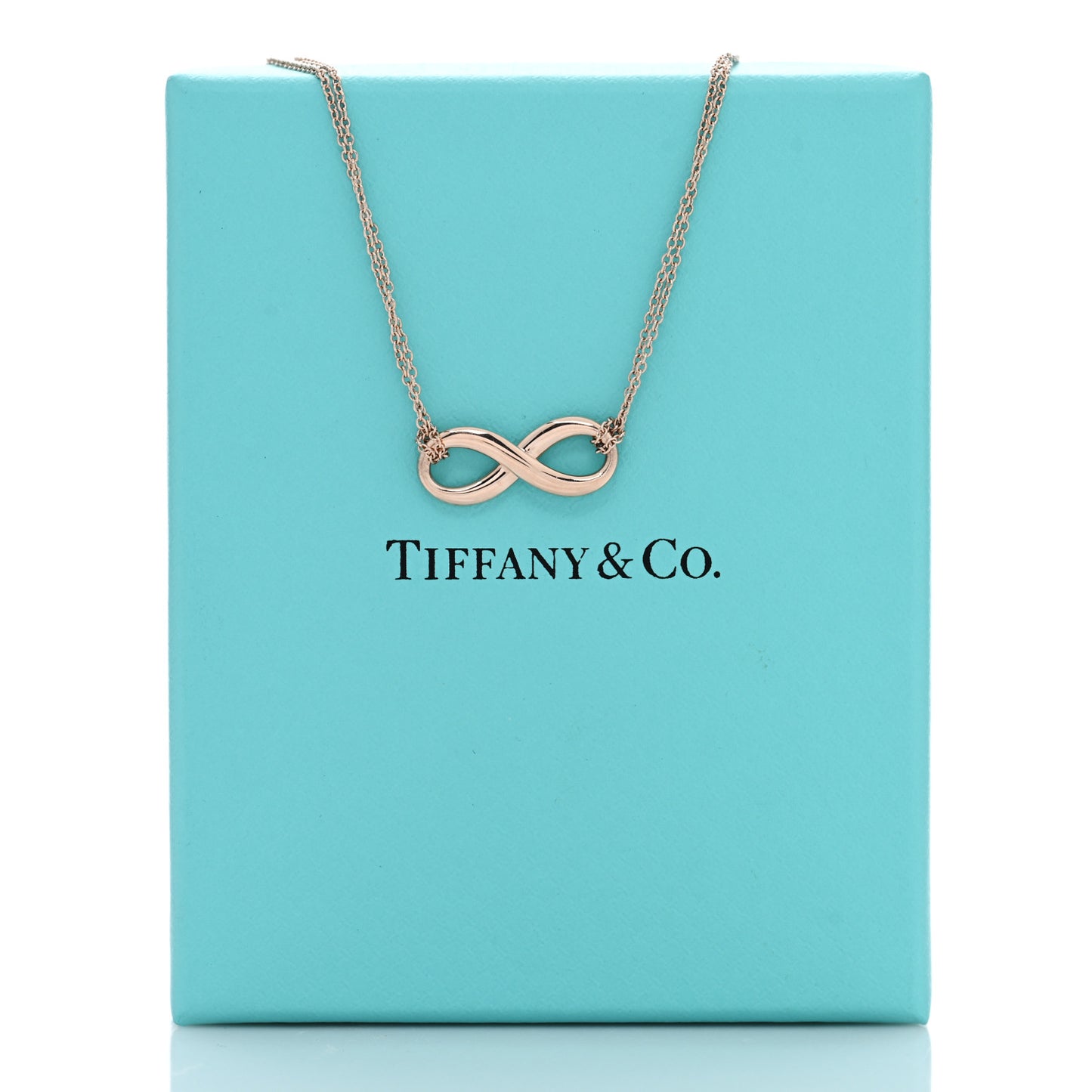 Rubedo Infinity Double Chain Necklace