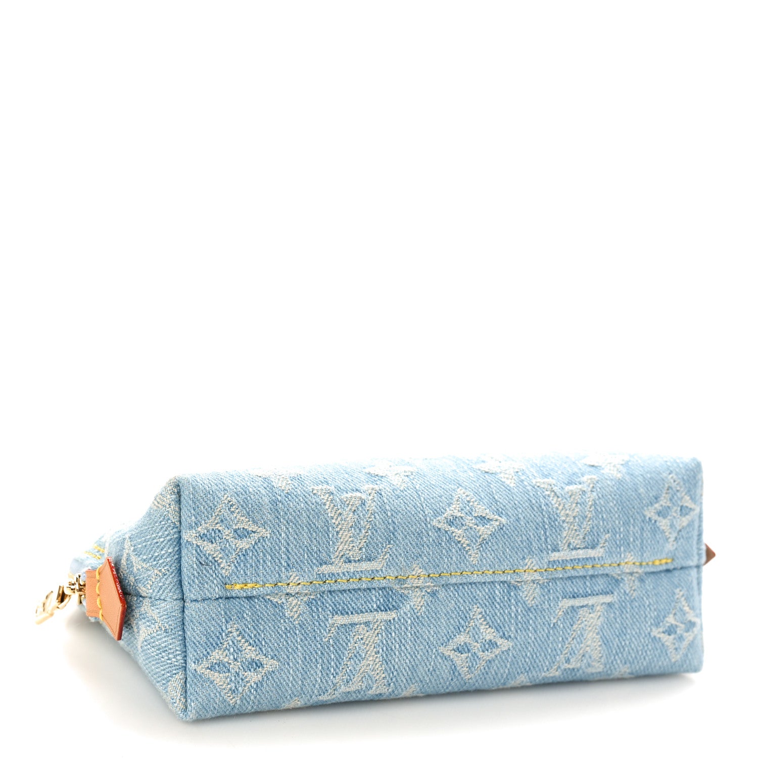 Louis Vuitton Denim Monogram Pochette Cosmetique PM Sky Blue 4 of 8
