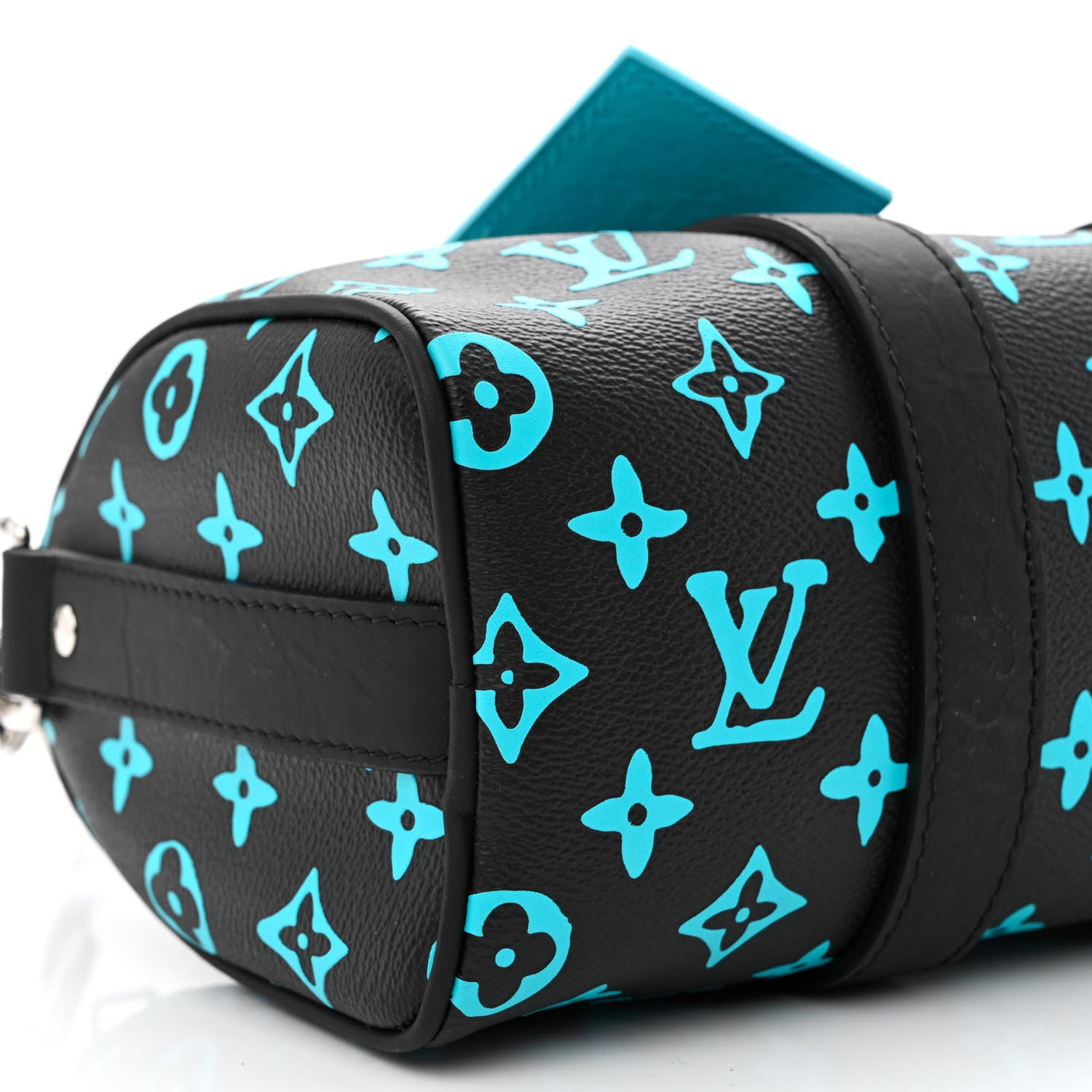 Louis Vuitton Monogram Playground Keepall Bandouliere 25 Black 8 of 9