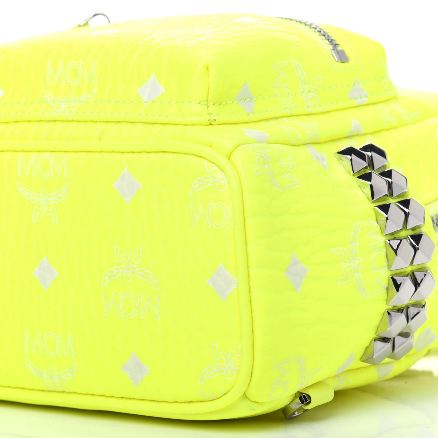 Visetos Side Stud X-Mini Stark Bebe Boo Backpack Neon Yellow