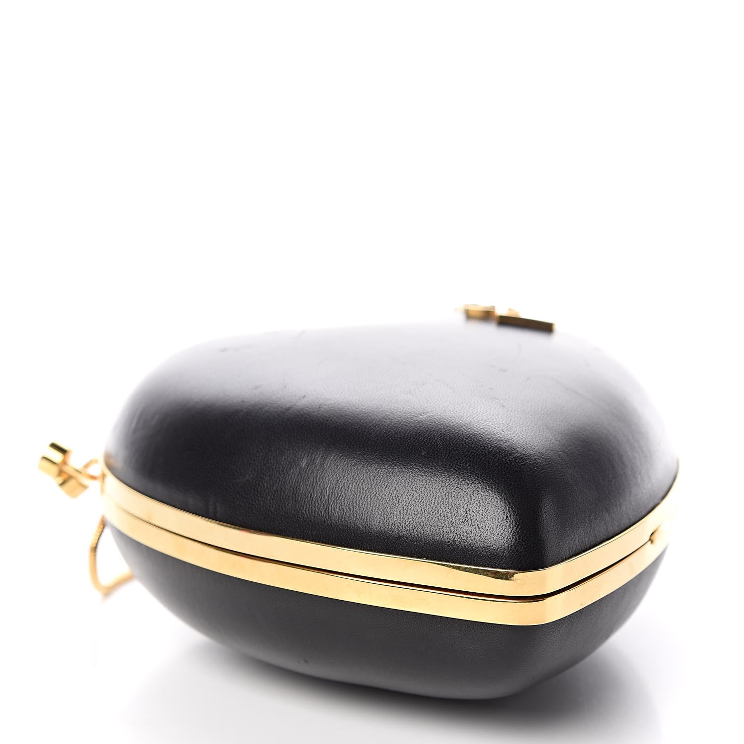 Saint Laurent Calfskin Monogram Love Box Bag Black 4 of 13