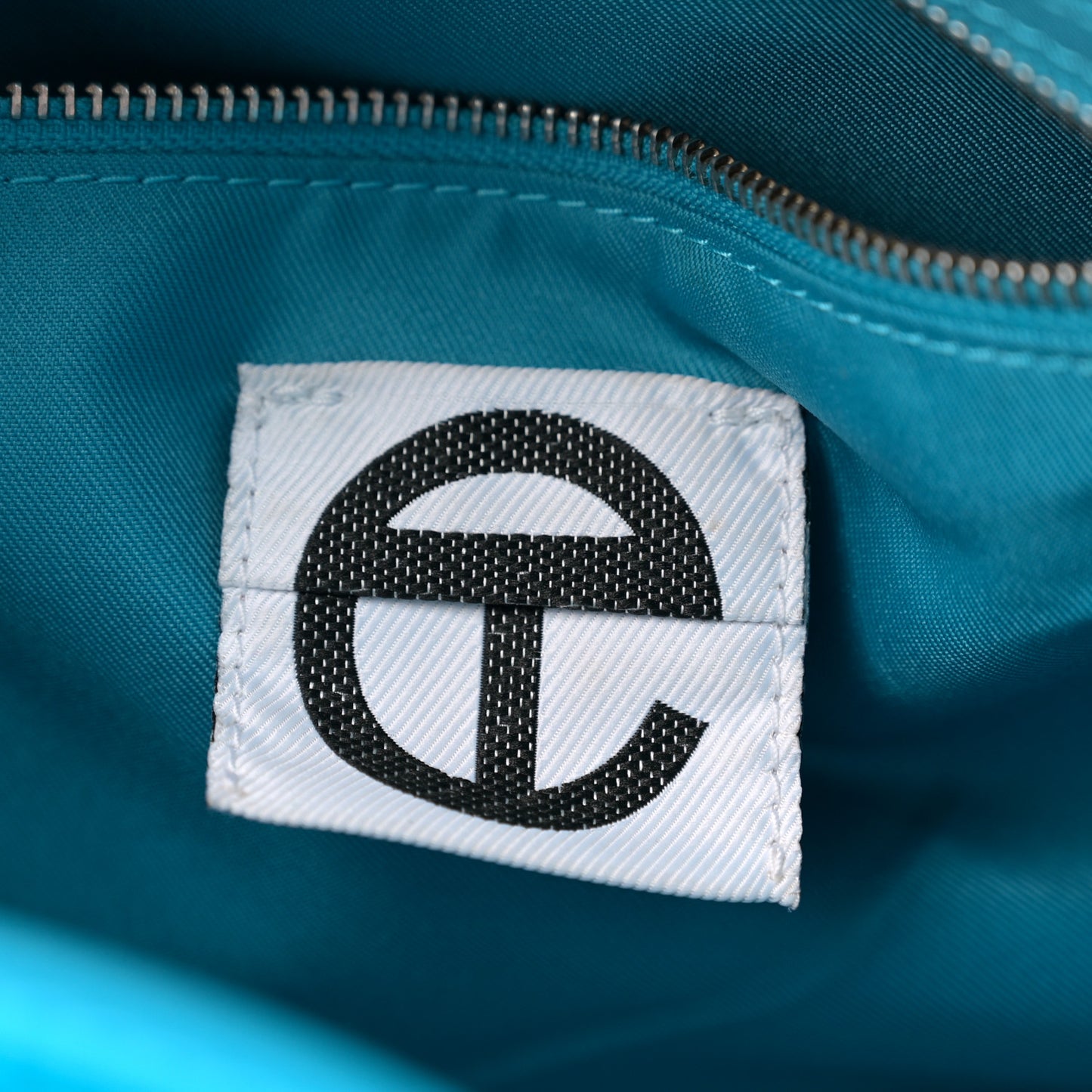 Vegan Leather Medium Shopping Bag Cyan