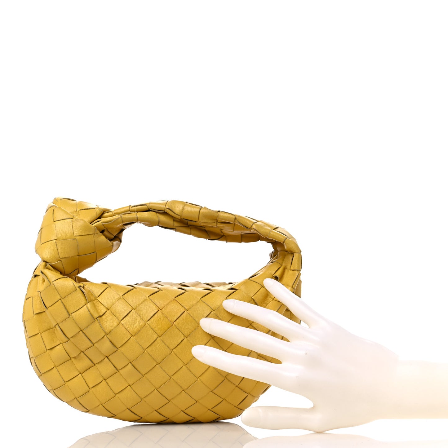 Nappa Intrecciato Mini Jodie Buttercup
