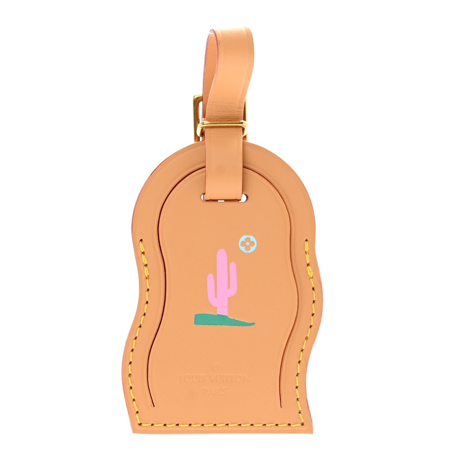 Louis Vuitton Vachetta Envelope Messenger Luggage Tag 1 of 3