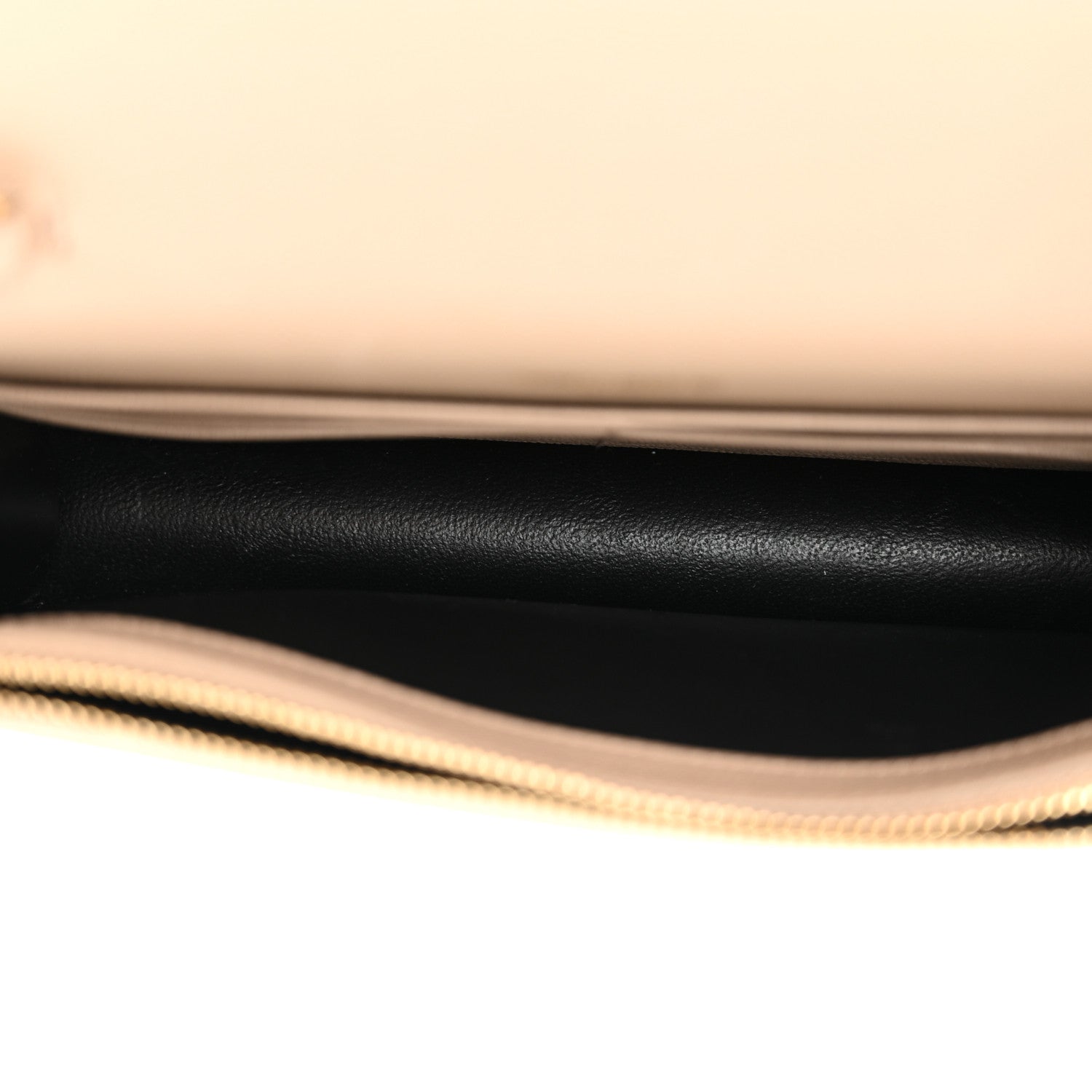 Saint Laurent Smooth Calfskin Classic Monogram Kate Tassel Chain Wallet Nude Powder 5 of 10