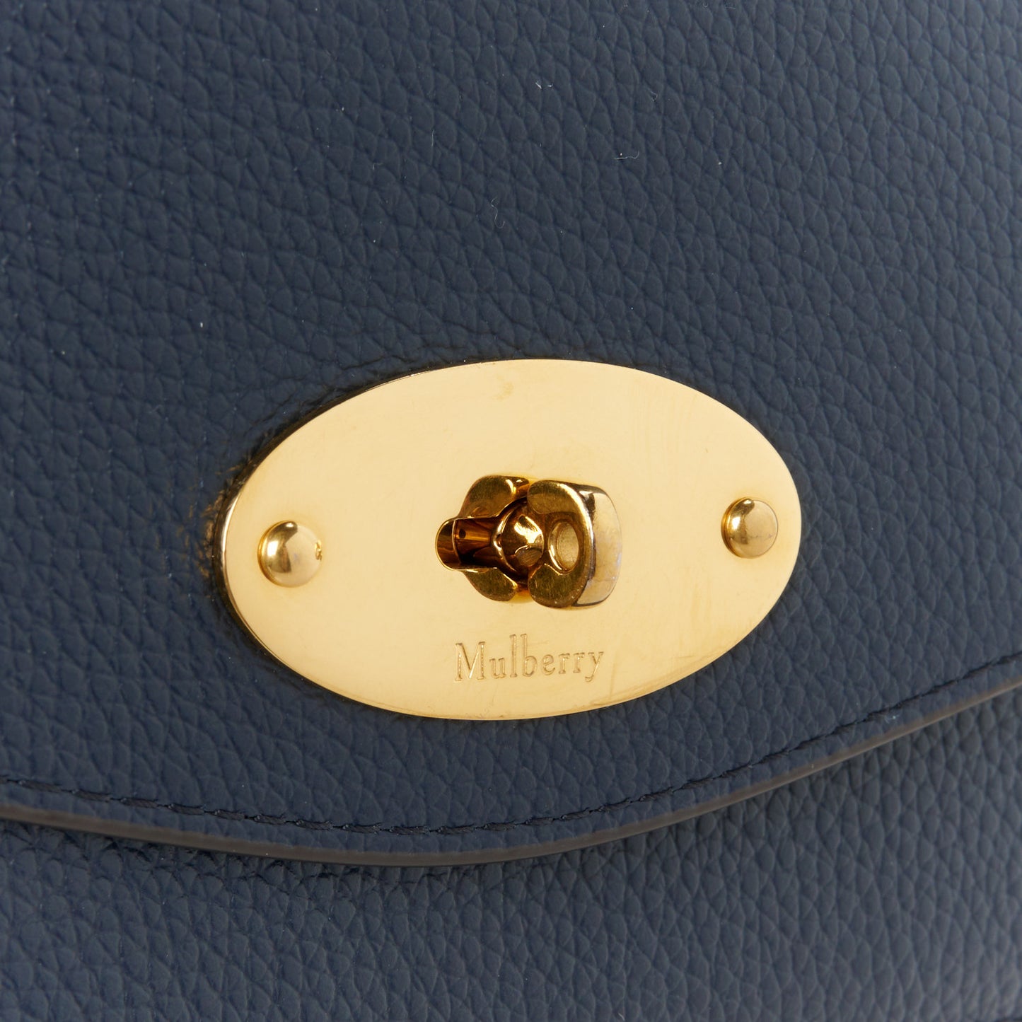 Small Classic Grain Calfskin Small Darley Night Sky