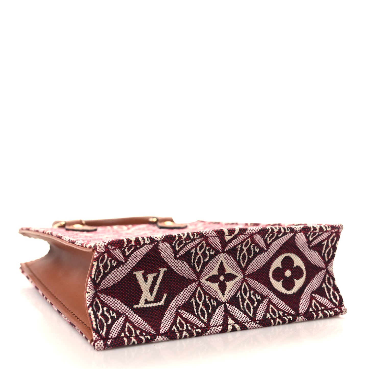 Jacquard Since 1854 Petit Sac Plat Bordeaux