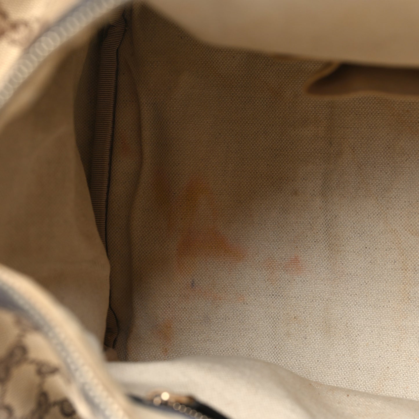 Monogram Selleria Calfskin Vintage Web Medium Boston Beige Ebony Cocoa