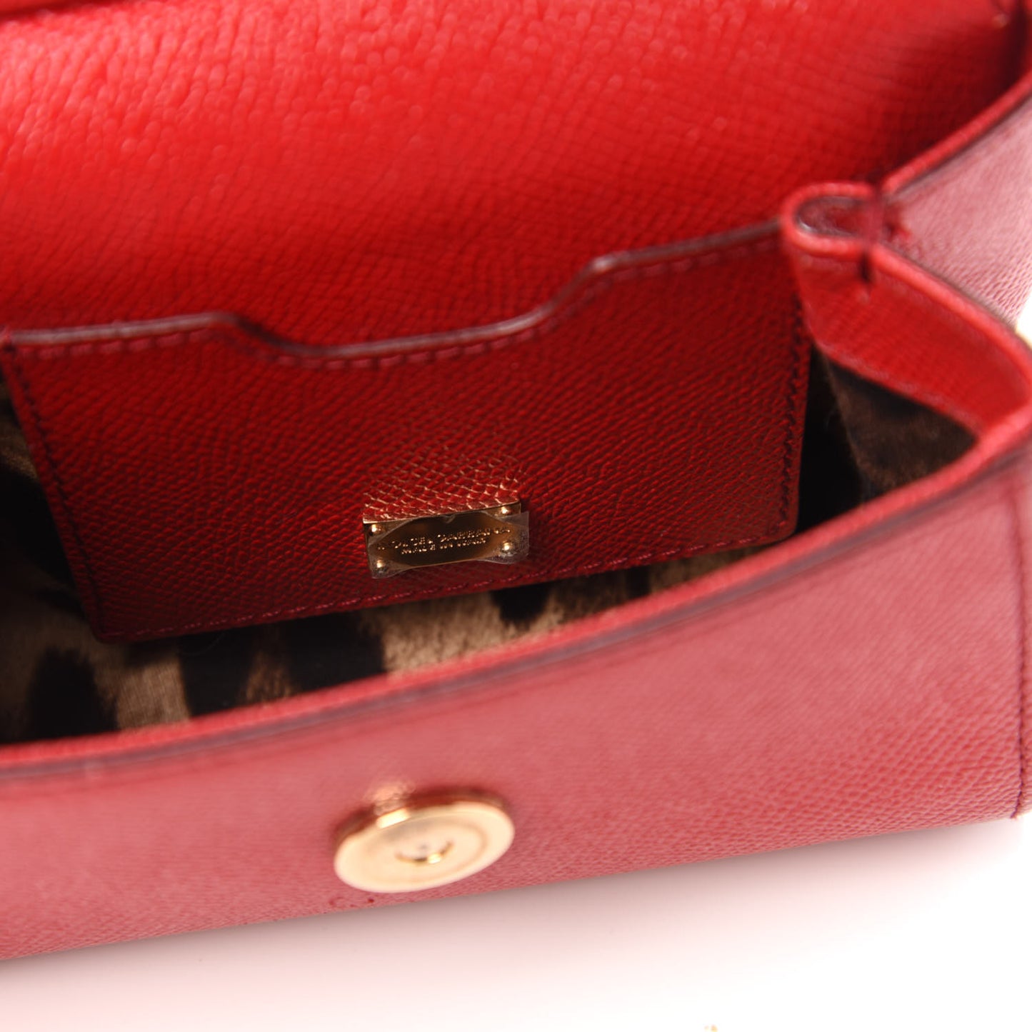 Dauphine Micro Miss Sicily Satchel Red