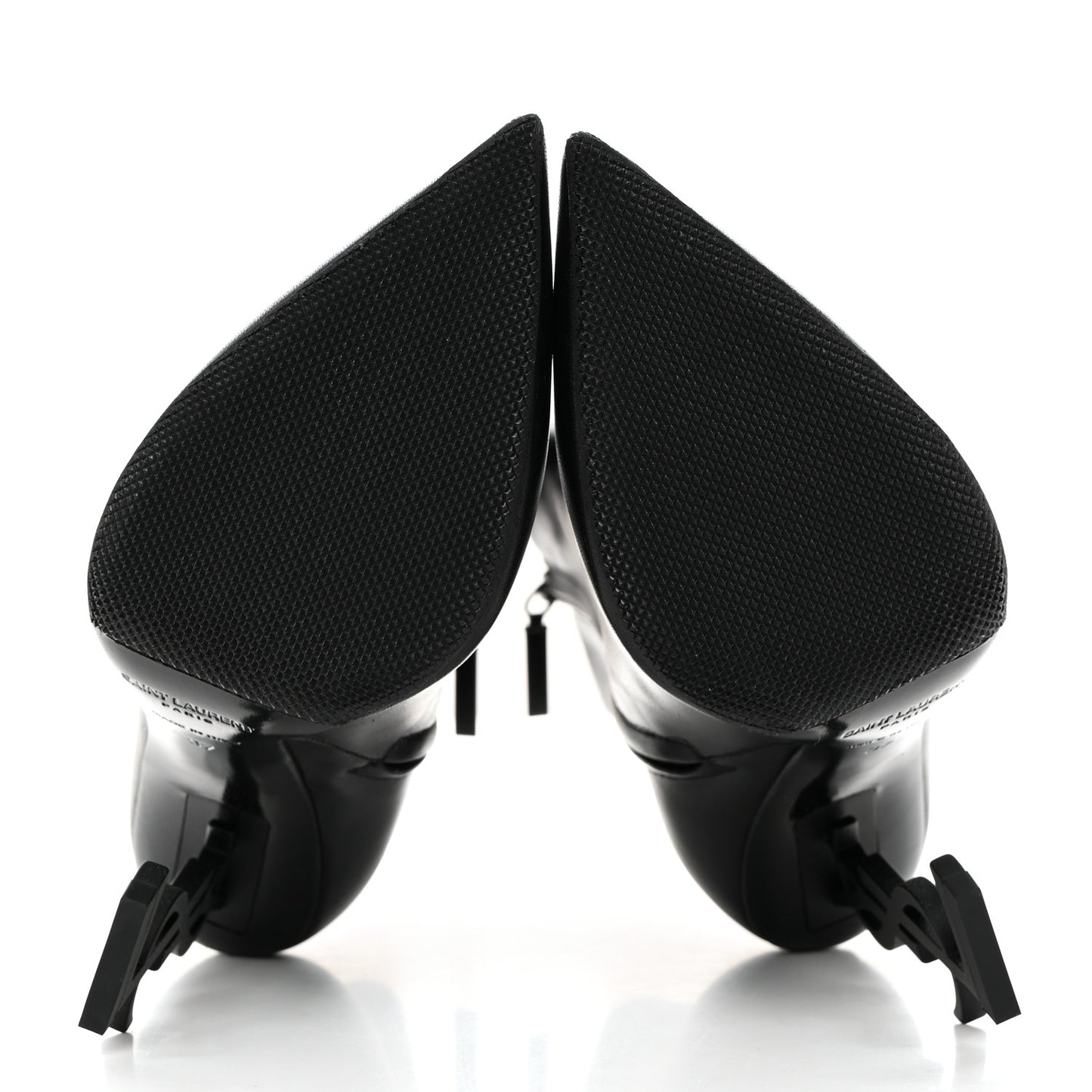 Calfskin Opyum Ankle Boots 37 Black