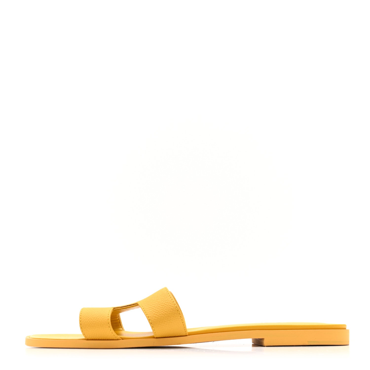 Hermes Epsom Oran Sandals 40 Jaune Sable 1831292 – FASHIONPHILE