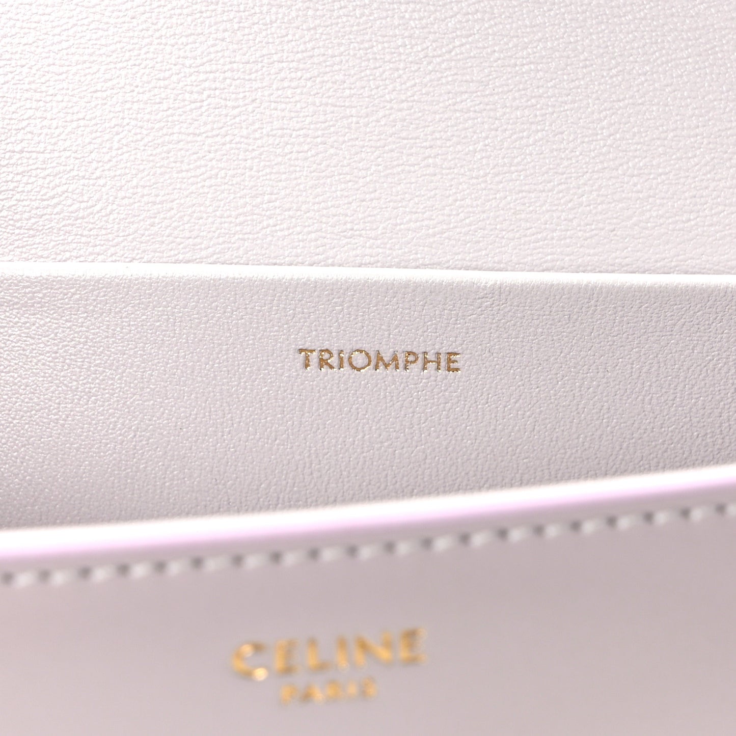 Shiny Calfskin Triomphe Shoulder Bag
