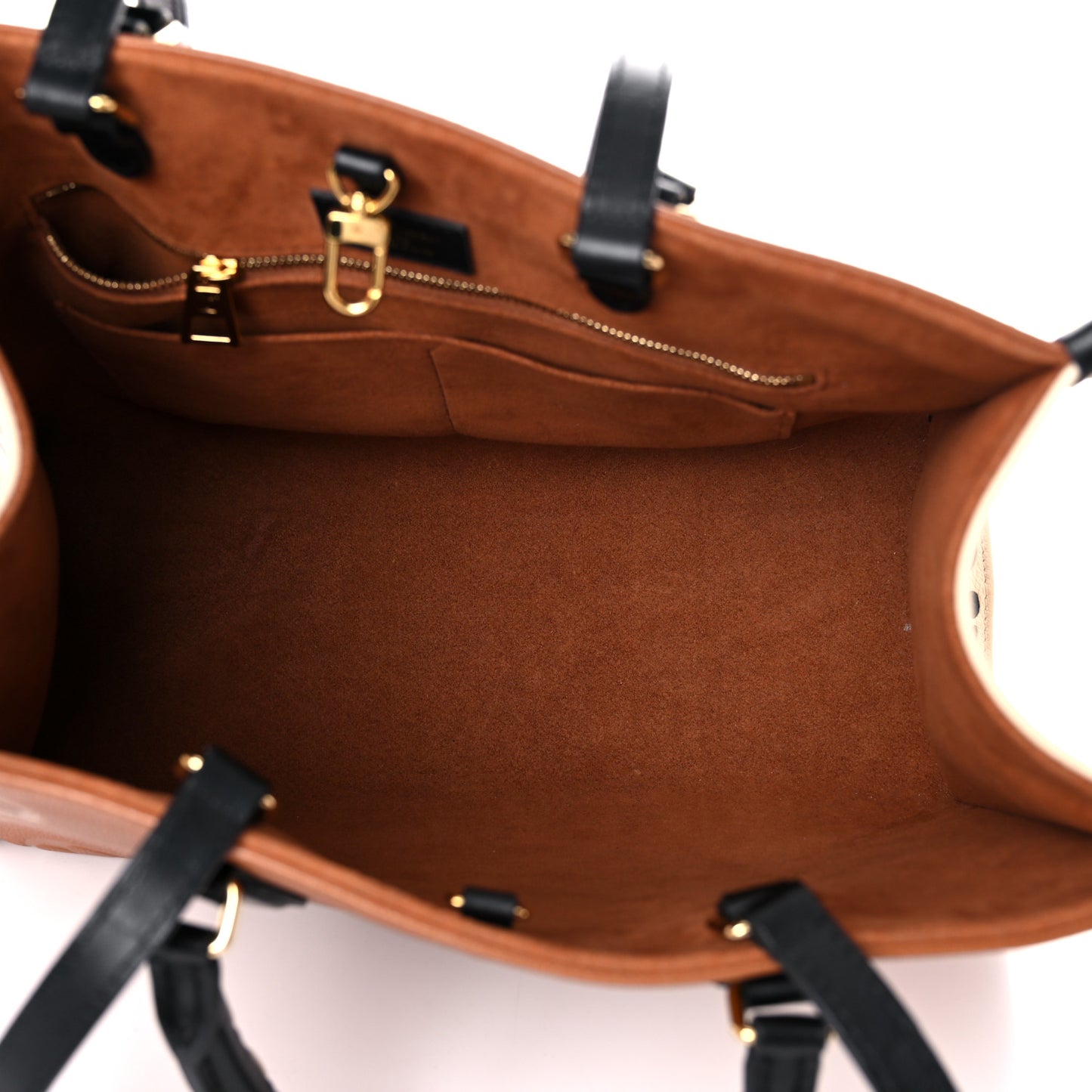 Empreinte Monogram Giant Wild At Heart Onthego MM Caramel