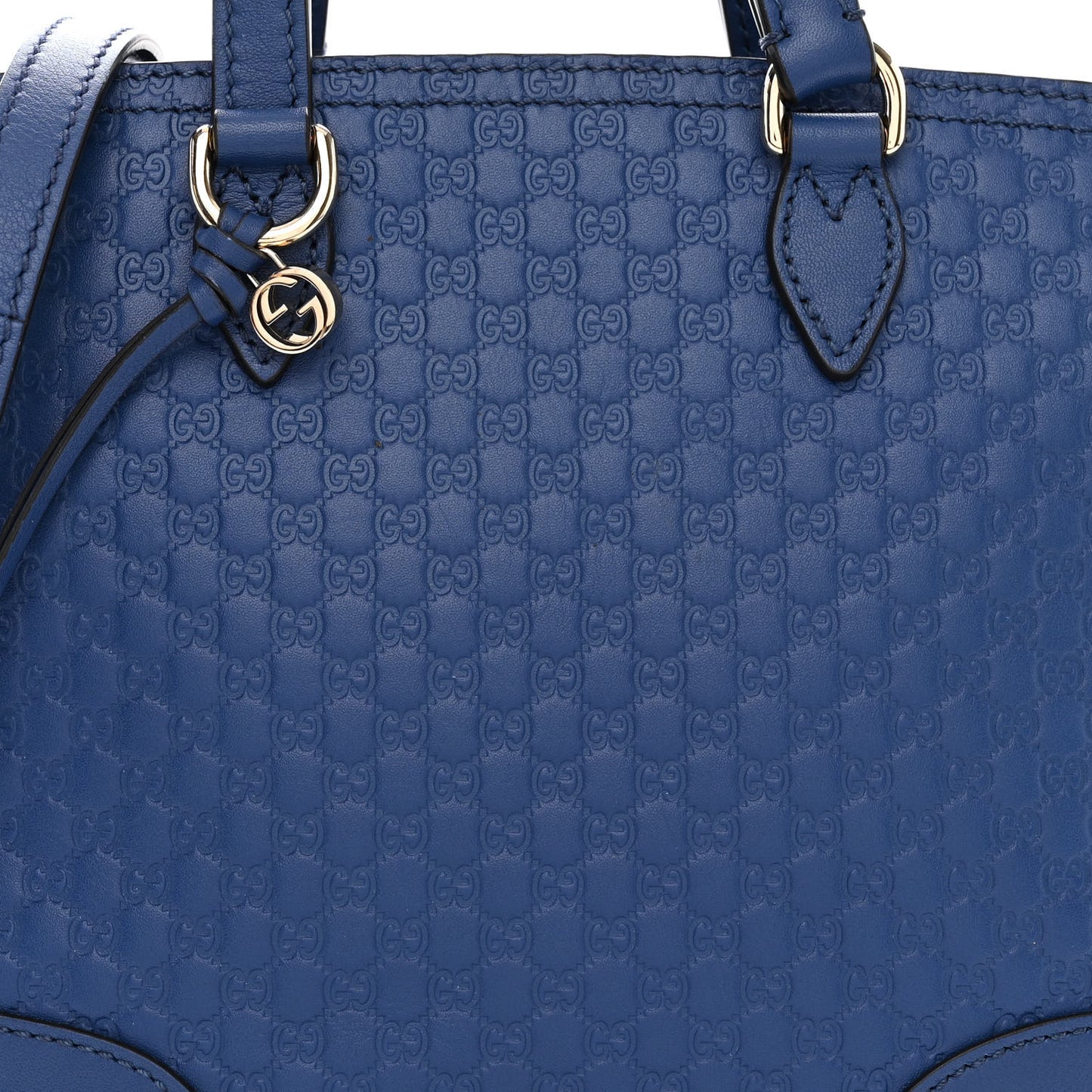 Microguccissima Small Bree Tote Caspian