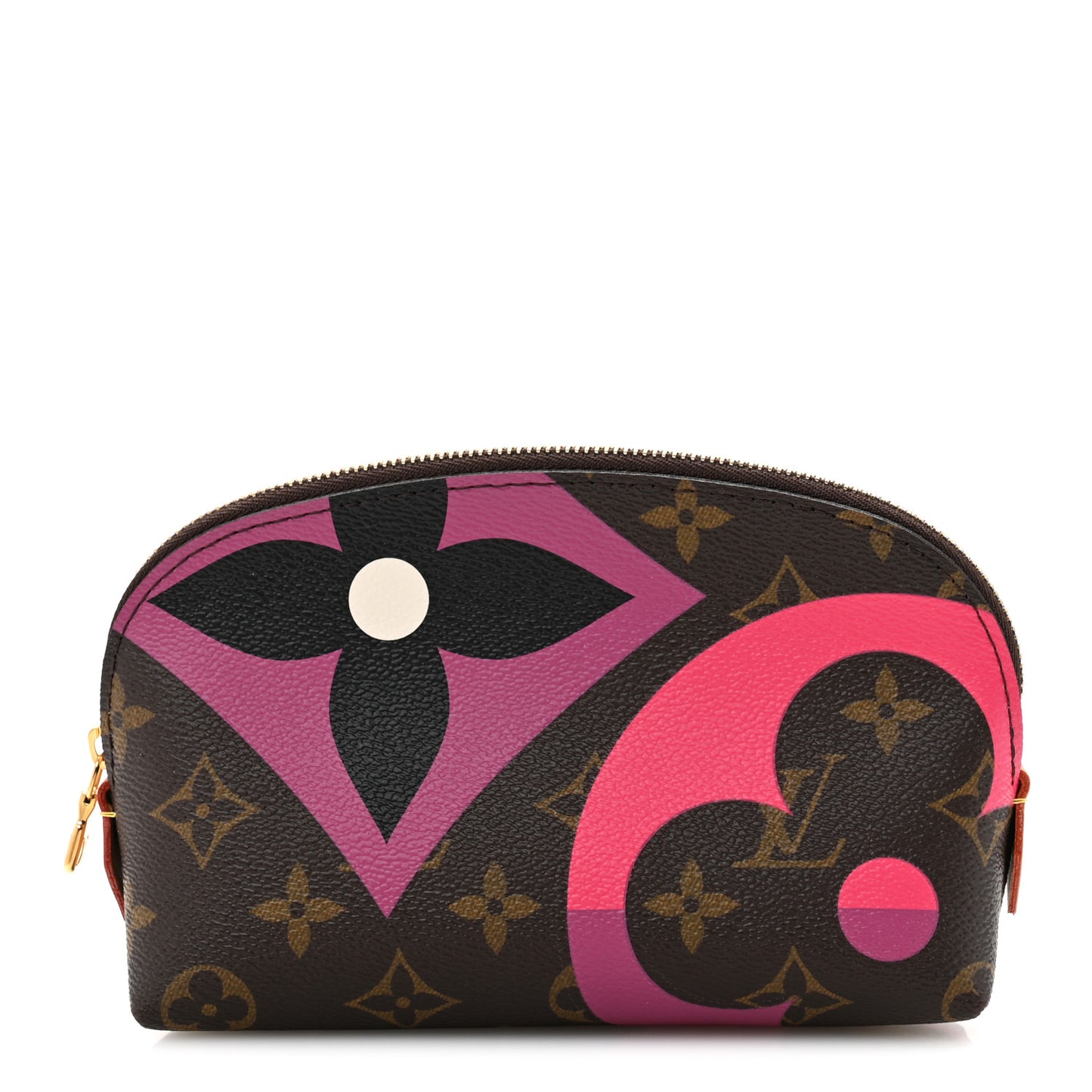 Monogram Game On Cosmetic Pouch