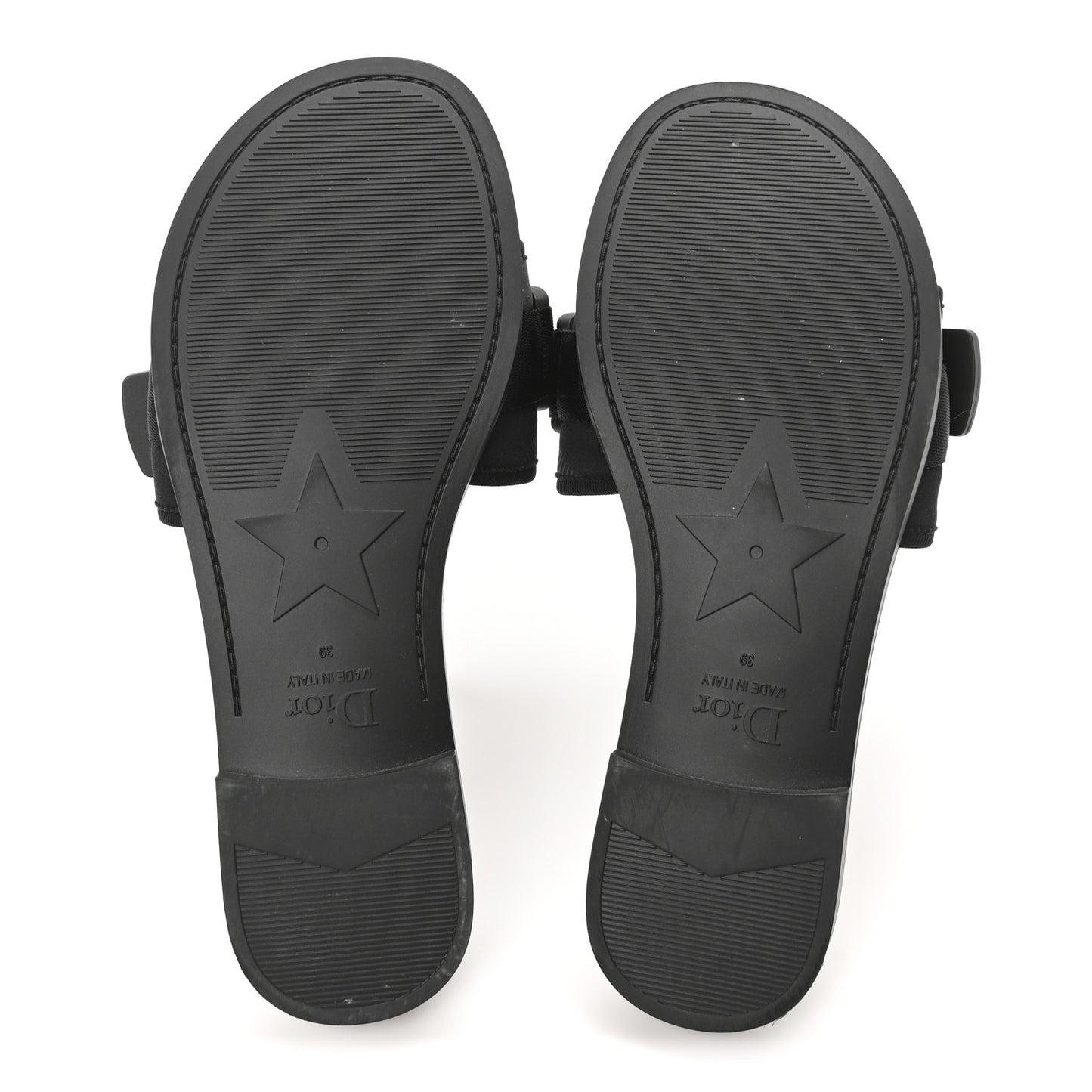 Technical Stretch Fabric Camouflage Dio(r)evolution Slide Sandals 39 Black Military