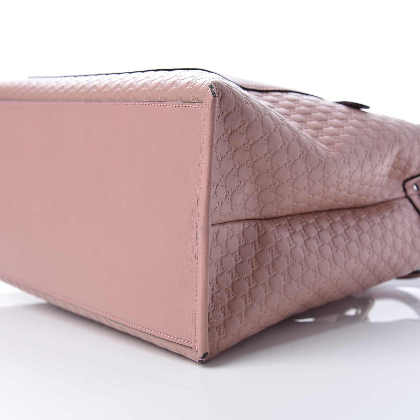 Soft Microguccissima Medium Tote Soft Pink