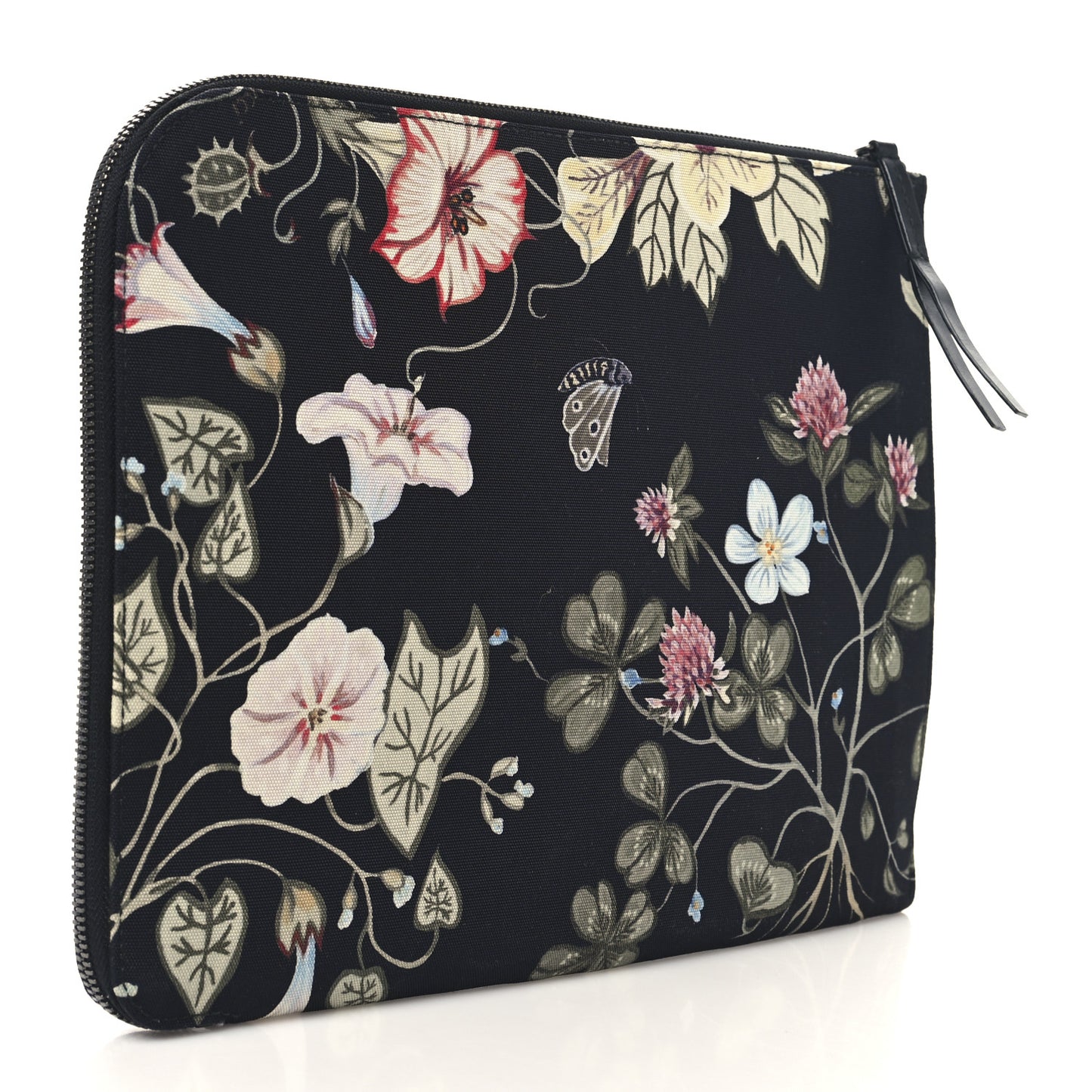Canvas Flora Knight Travel Laptop Document Case Black
